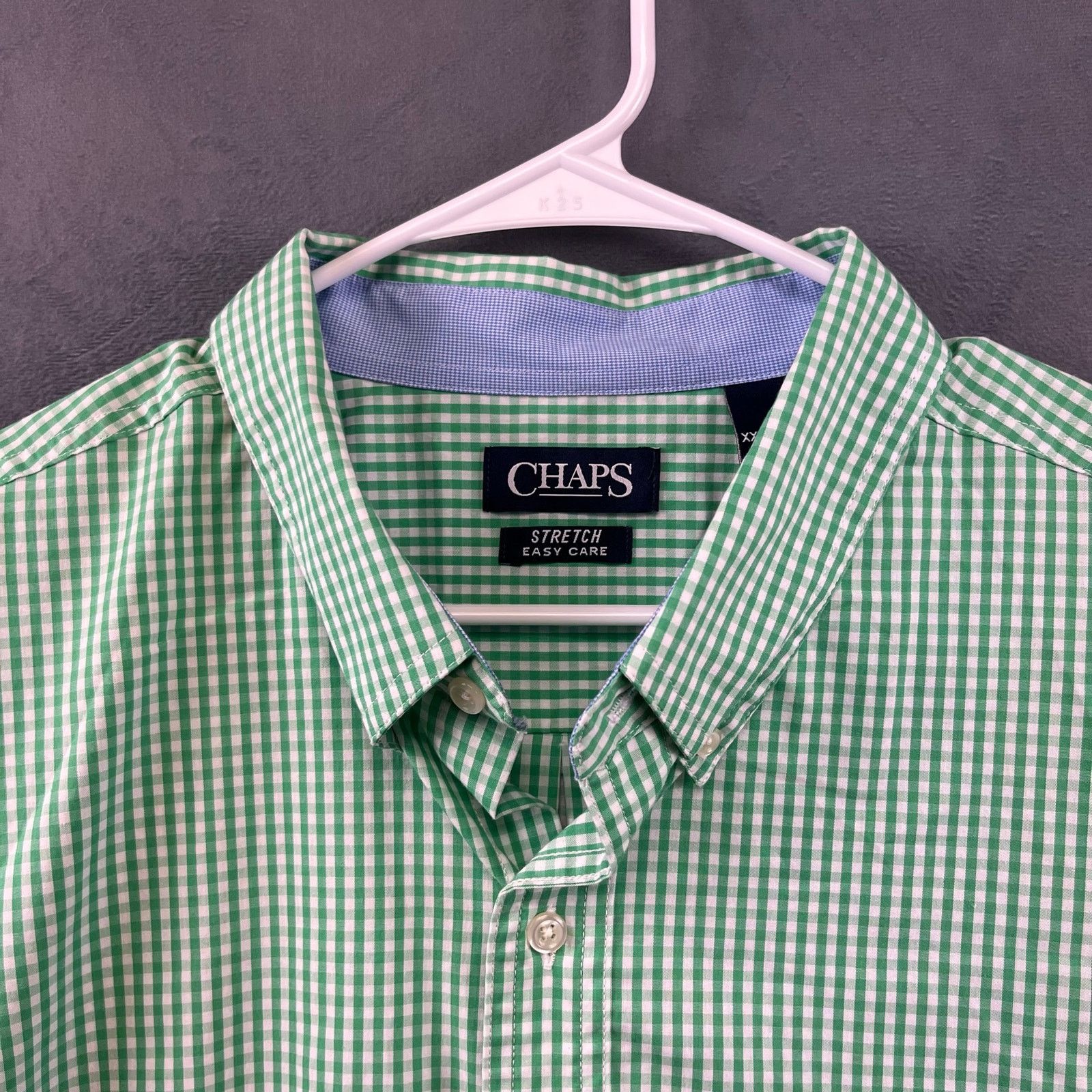 Chaps XXL Chaps Ralph Lauren Plaid Shirt Stretch Long S;eeve Size US XXL / EU 58 / 5 - 3 Thumbnail