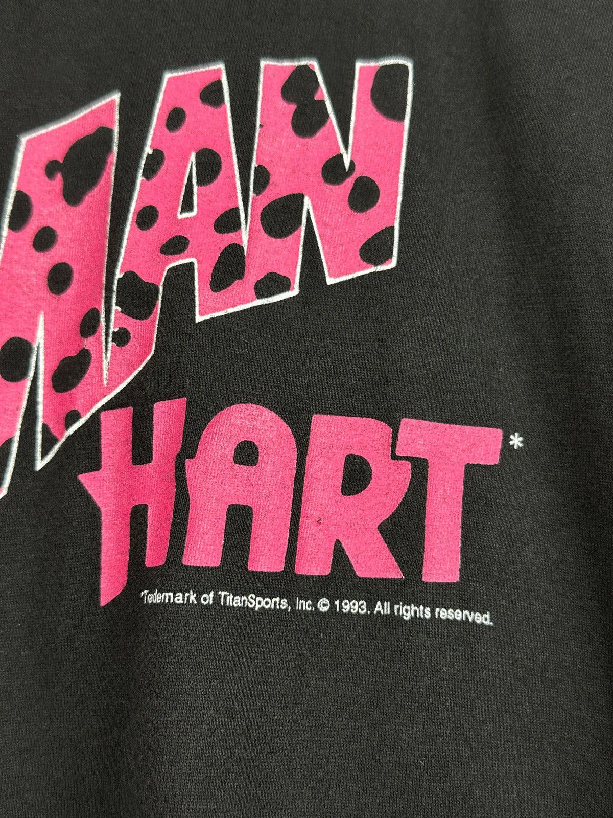 Vintage 1993 Vintage Bret Hart Hitman WWE T-Shirt Size US L / EU 52-54 / 3 - 20 Thumbnail