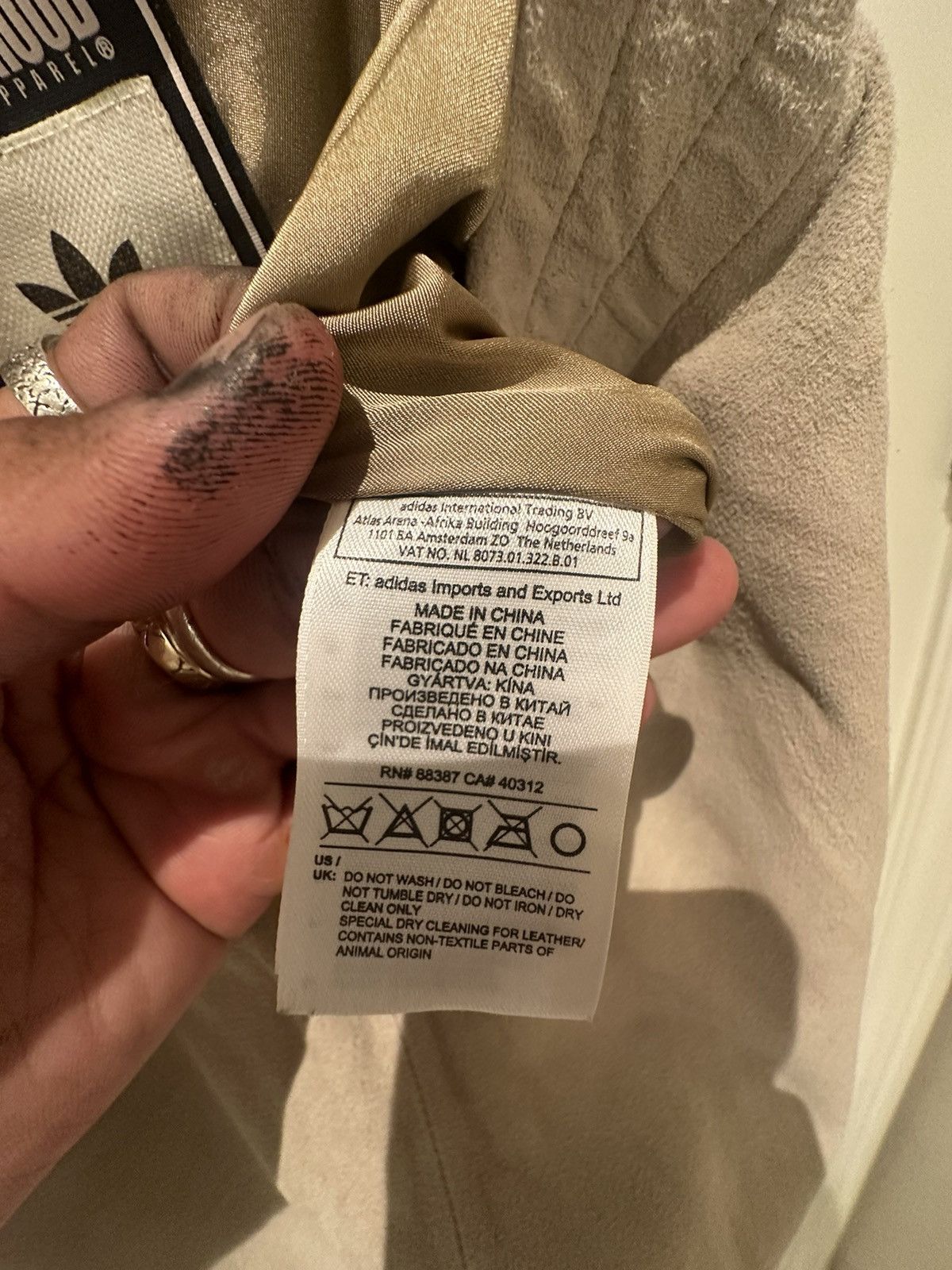 Adidas × Neighborhood Neighbor hood Adidas origins Tokyo suede pants Size US 31 - 8 Thumbnail