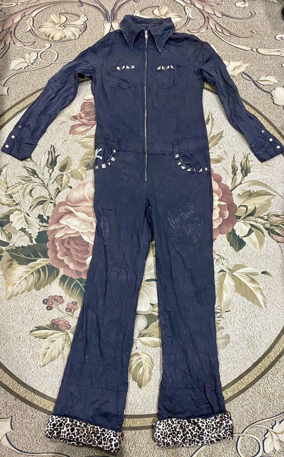 Beauty Beast × Japanese Brand punk coverall jumpsuit Size 30" / US 8 / IT 44 - 1 Thumbnail