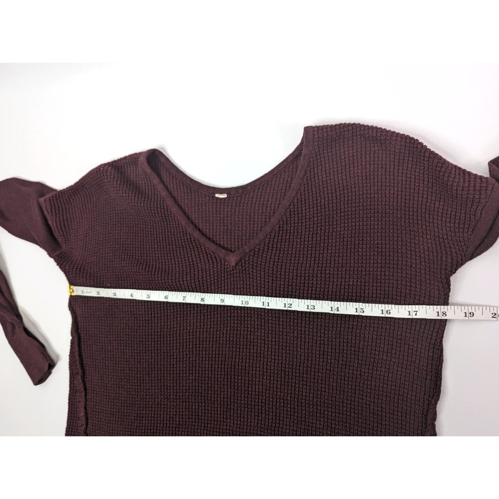 Lululemon VINTAGE Lululemon The Sweater Life Heathered Bordeaux Drama Maroon Long Sleeve Size 6? Size M / US 6-8 / IT 42-44 - 7 Thumbnail