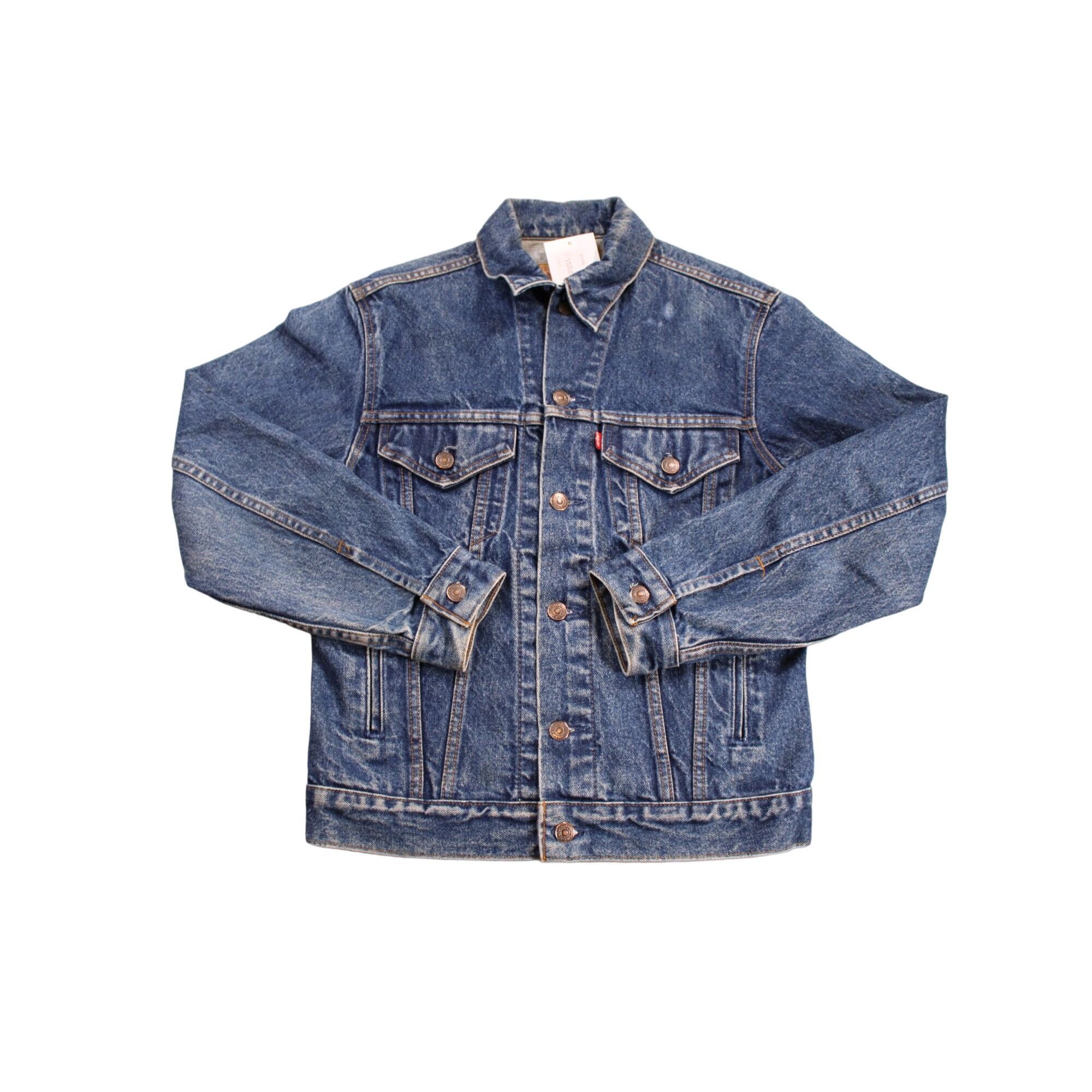 90'S Levi's Denim Jacket, Men's Size XL, Vintage cotton blue type Vintage Second Hand main image 1