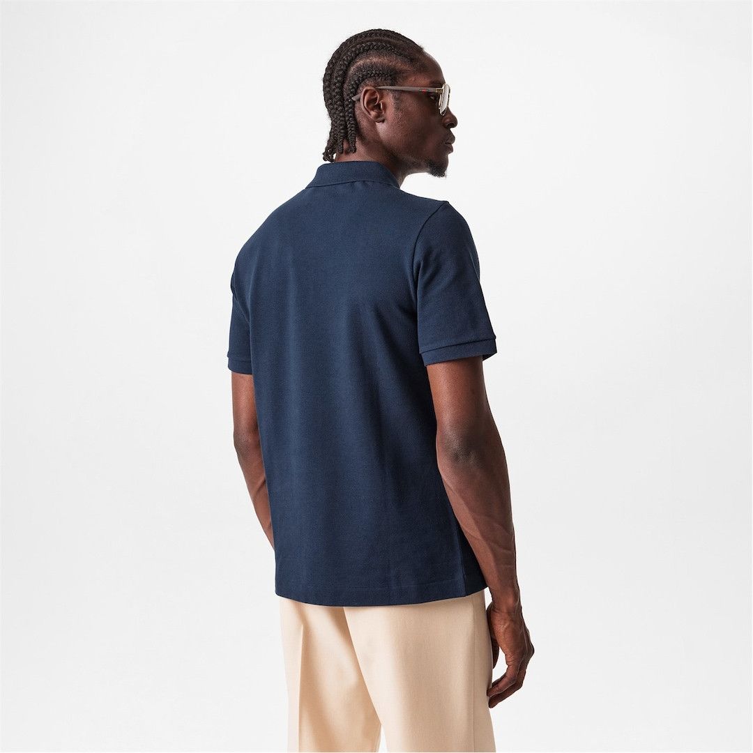 Valentino o1g2r1mq0526 Vlogo Short Sleeve Polo Shirt in Blue Size US M / EU 48-50 / 2 - 4 Thumbnail