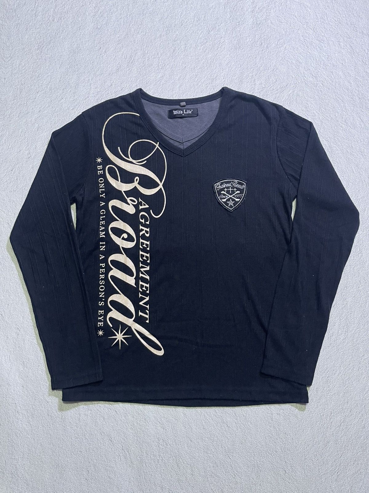 Hysteric Glamour Y2K MILD LIFE LONG SLEEVE TSHIRT IFSIX WASNINE STYLE Size US M / EU 48-50 / 2 - 4 Thumbnail