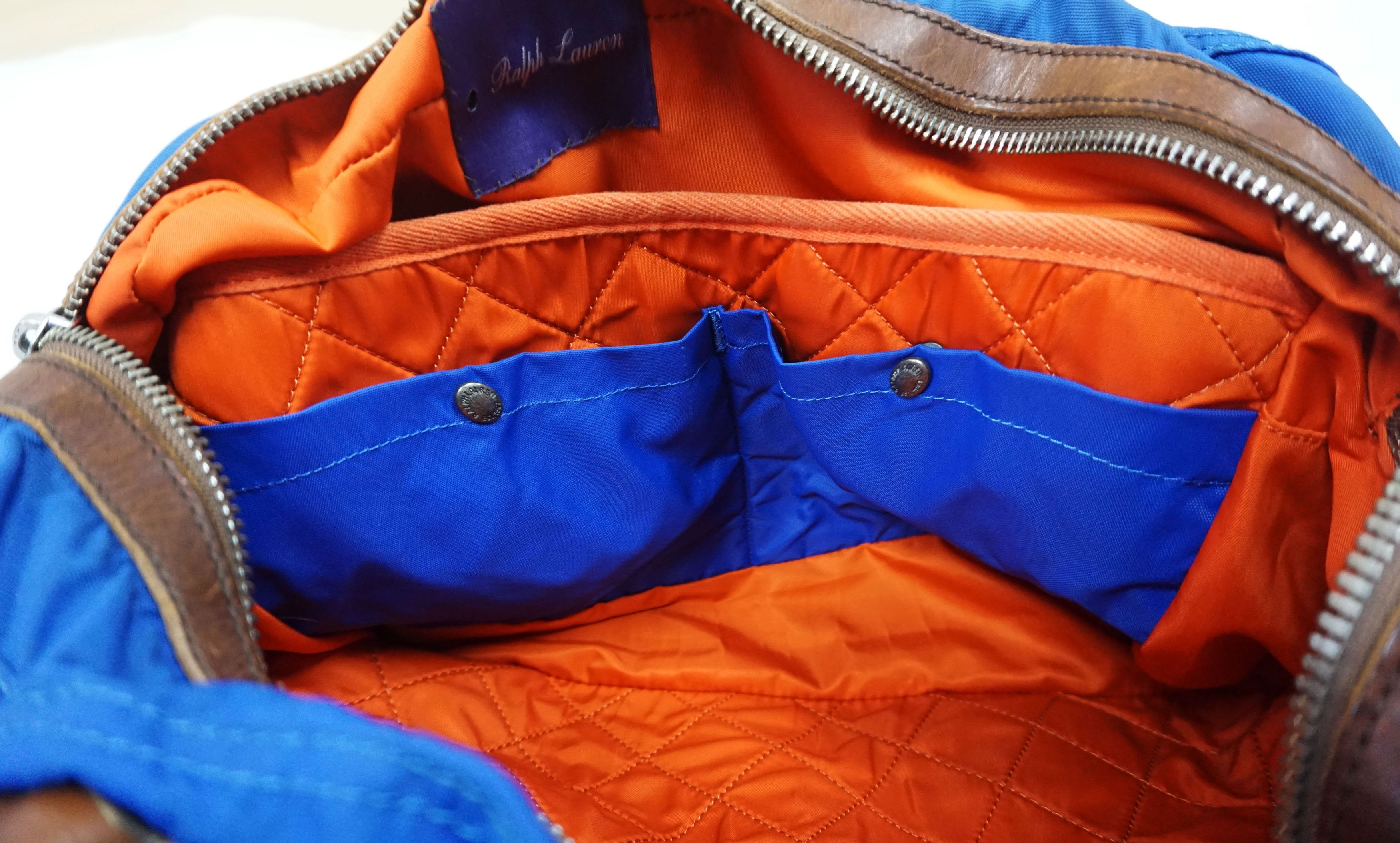 Designer × Polo Ralph Lauren Polo Ralph Lauren Purple Label Men's Leather bag Size ONE SIZE - 11 Thumbnail