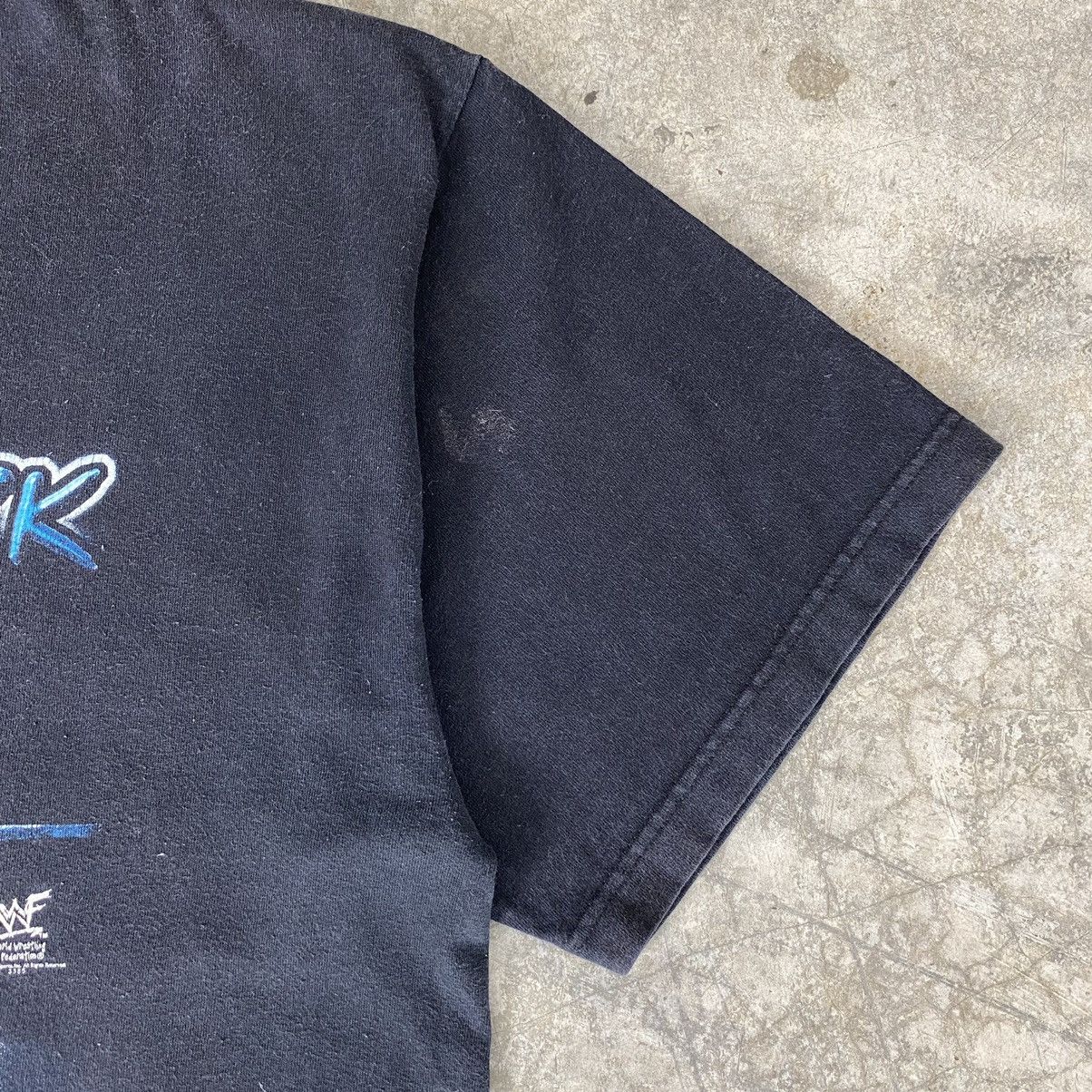Vintage VTG 1998 WWF Mankind “Talk to the Sock” Mr. Socko Tee Size US XL / EU 56 / 4 - 6 Thumbnail