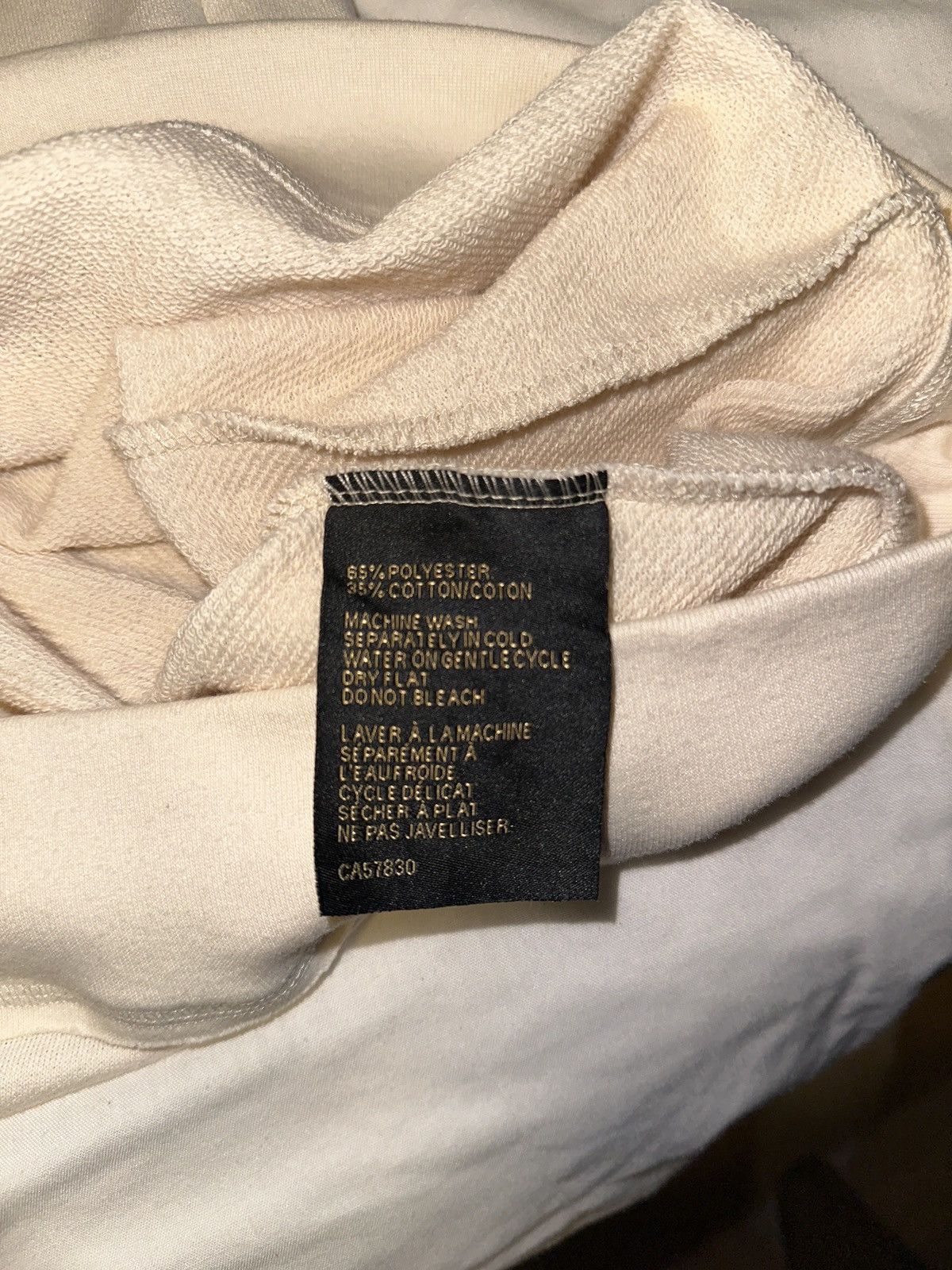 October's Very Own OVO FRENCH TERRY HALF ZIP - X-Large Size US XL / EU 56 / 4 - 4 Thumbnail