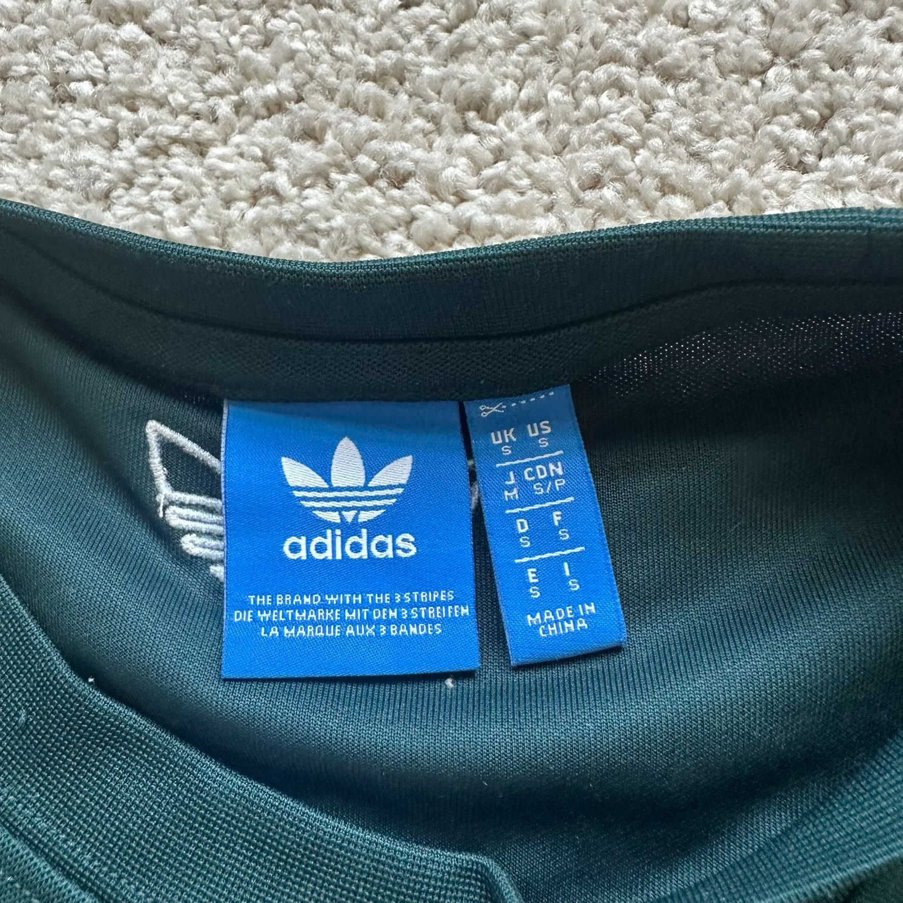 Adidas Adidas Originals Trefoil TNT Tape T-Shirt Green Athletic Log Size US S / EU 44-46 / 1 - 4 Thumbnail