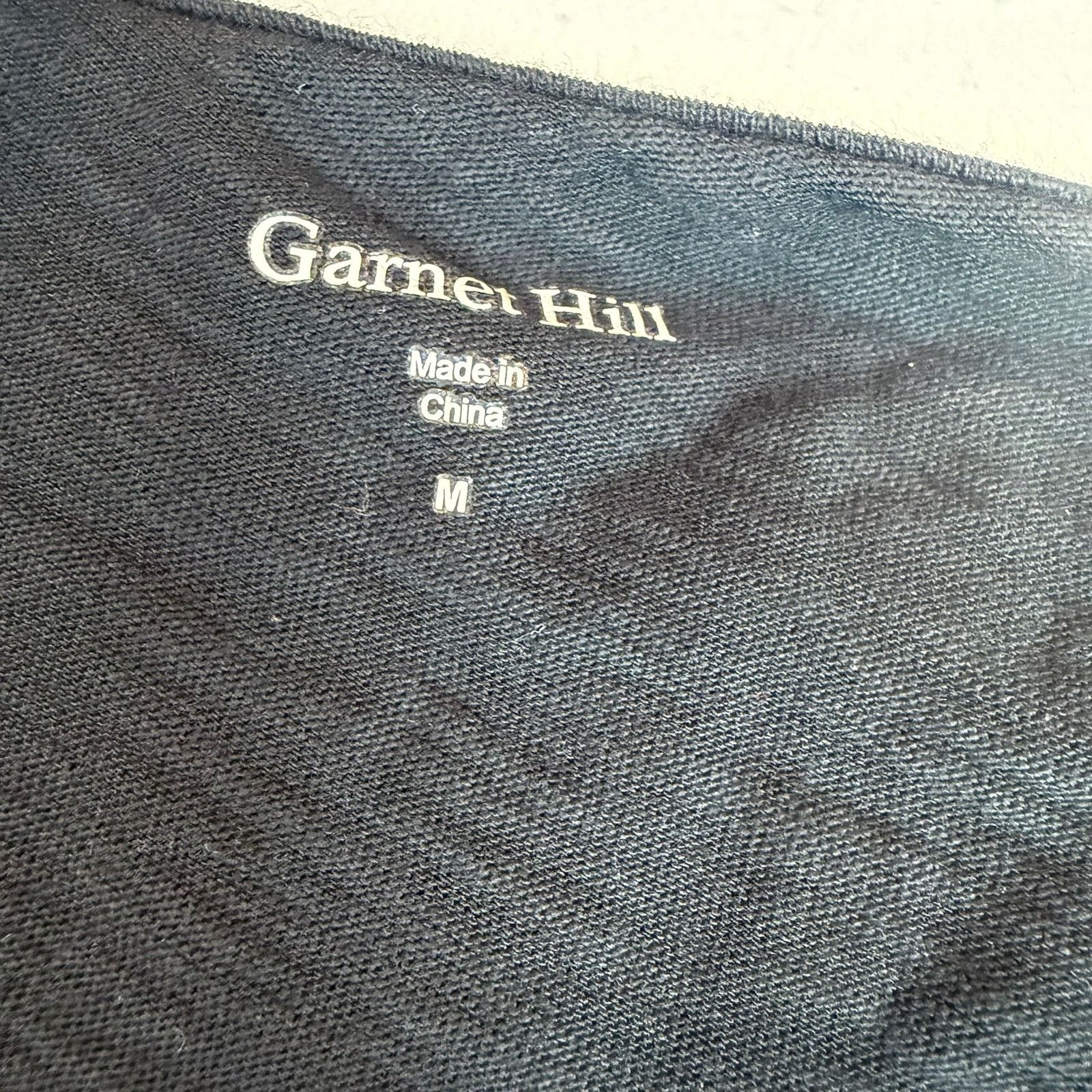 Other Garnett Hill Black Long Sleeve Top Size M Size M / US 6-8 / IT 42-44 - 3 Thumbnail