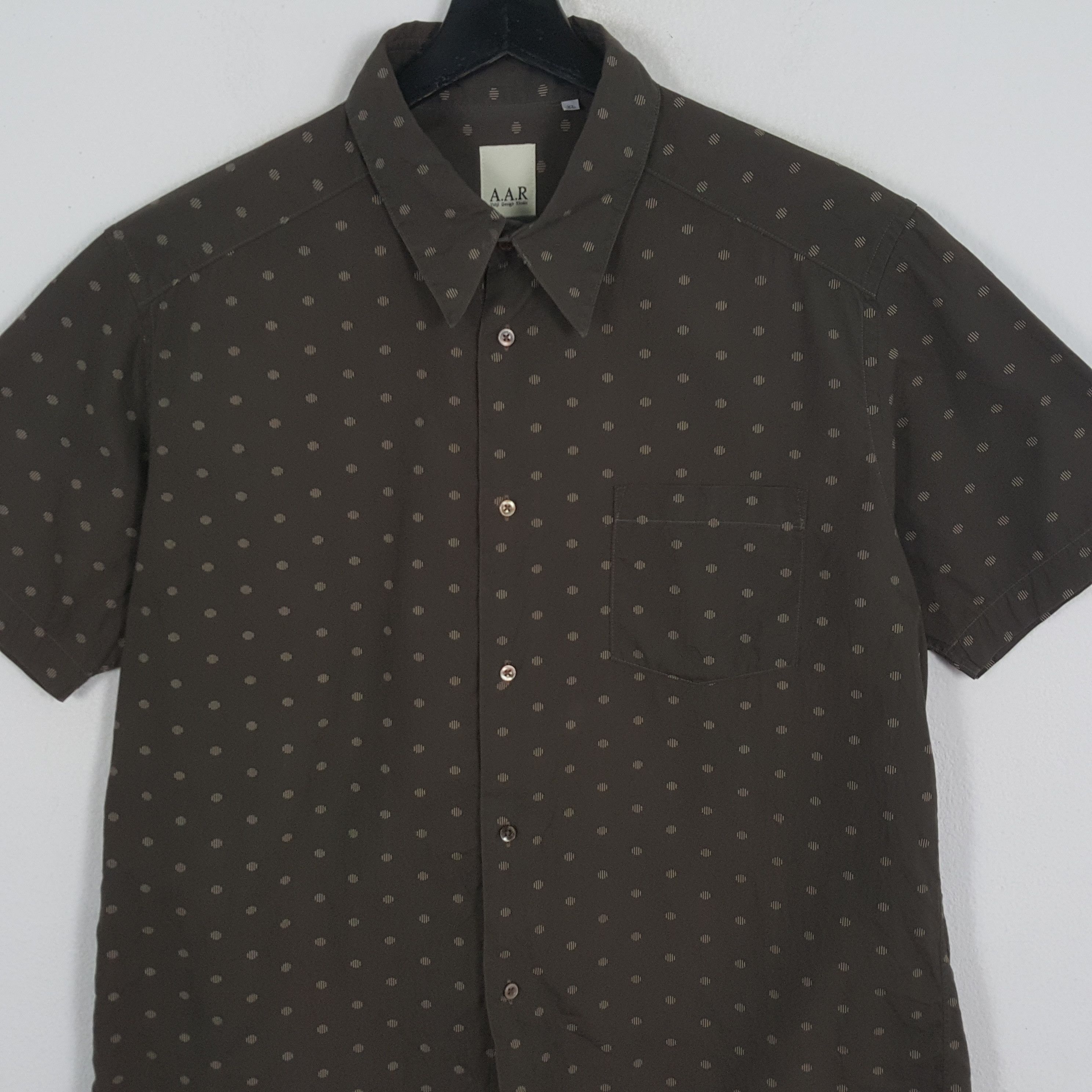 Japanese Brand × Vintage × Yohji Yamamoto A.A.R by YOHJI YAMAMOTO Fashion Designer Custom Art Shirt Size US L / EU 52-54 / 3 - 4 Thumbnail