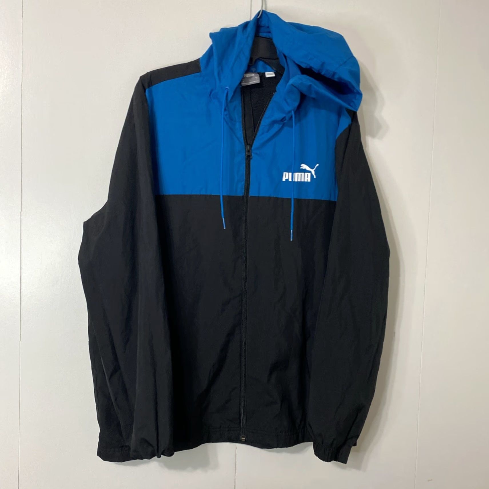 Puma Puma Wind Breaker Full Zip Jacket Mens M Light Weight Water Resist Multicolor Summer Windbreaker Size US M / EU 48-50 / 2 - 2 Thumbnail