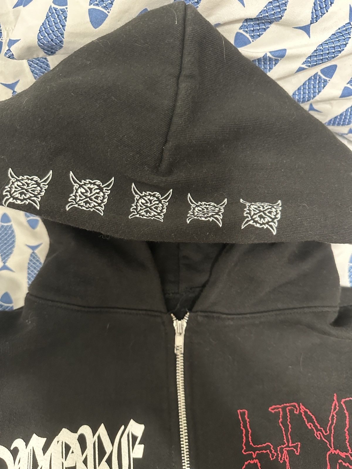 Ken Carson Ken Carson AGC Tour Gorecore Zip Up Hoodie Size US L / EU 52-54 / 3 - 5 Thumbnail