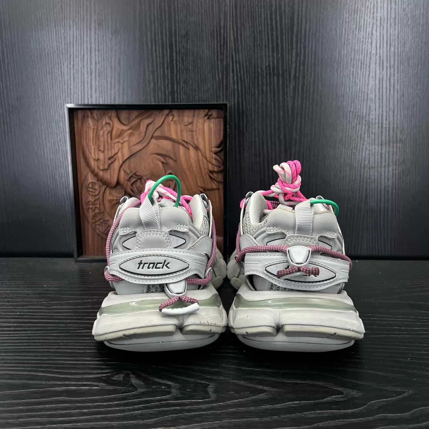Balenciaga Balenciaga Track GrayPink 38 Wmns Min Lining Wear Size US 7.5 / IT 37.5 - 3 Thumbnail