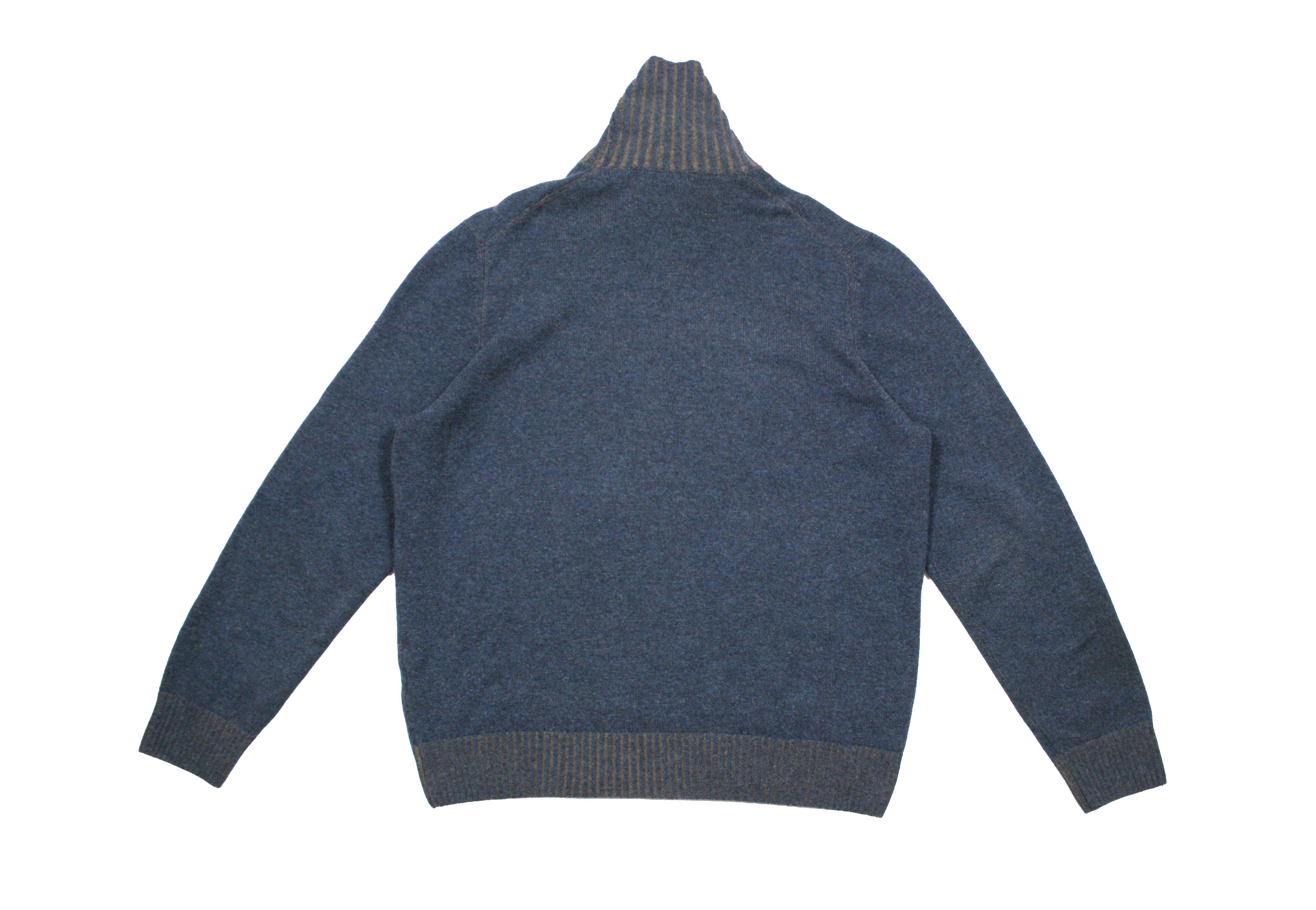 Gran Sasso Wool Cashmere Roll Neck Knit Size US M / EU 48-50 / 2 - 2 Thumbnail