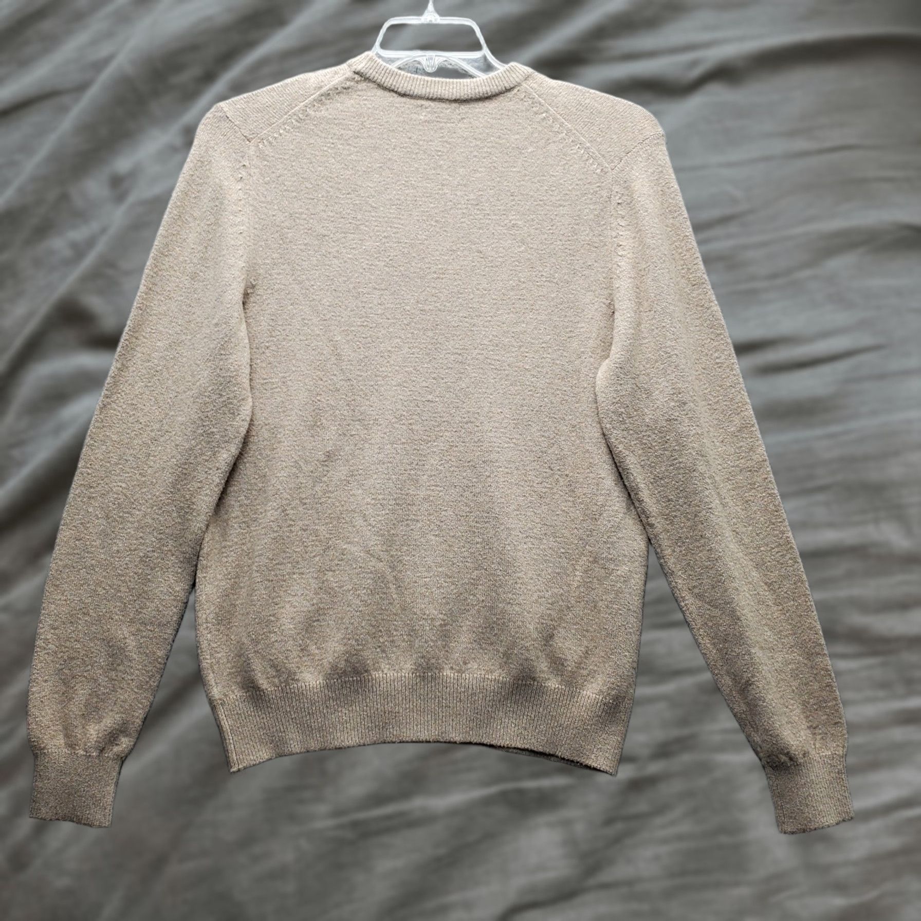 Izod IZOD Mens Sweater Shirt Brown Cotton Soft Knit Long Sleeve Crew Neck Pullover Size S Regular Size US S / EU 44-46 / 1 - 1 Thumbnail