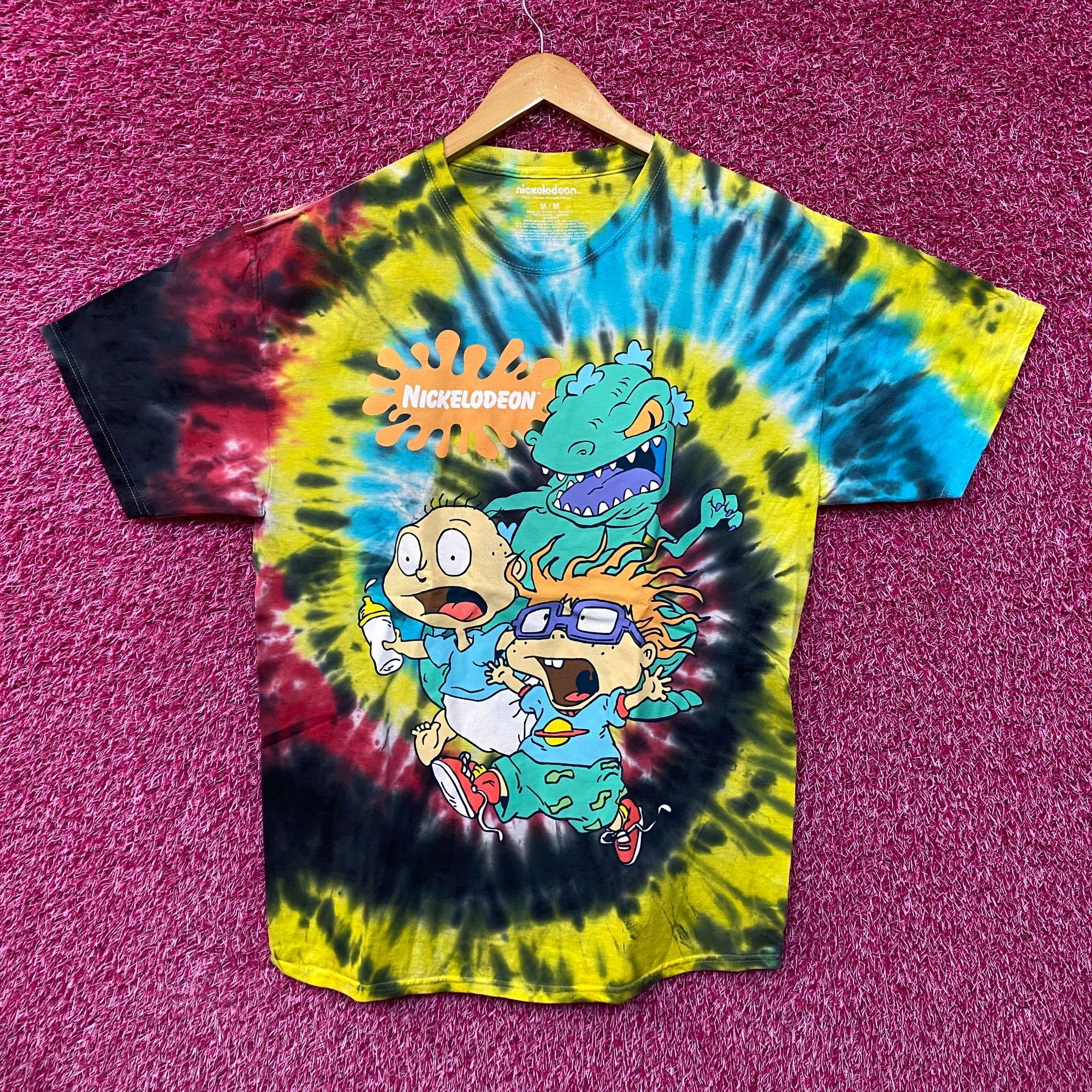 Nickelodeon Rugrats tie dye Tshirt size medium Size US M / EU 48-50 / 2 - 1 Thumbnail