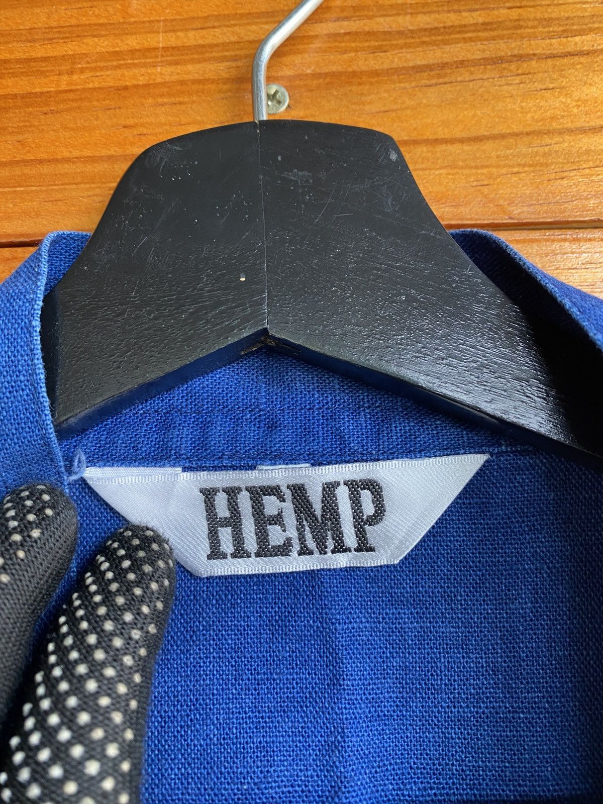 Japanese Brand Vintage HEMP Indigo Blue Kimono Jacket Style Outerwear Size US M / EU 48-50 / 2 - 6 Thumbnail