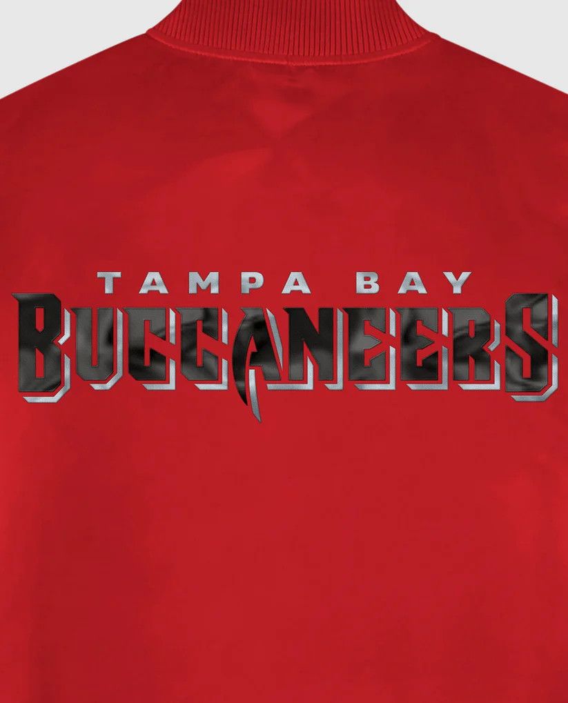 Starter NFL Tampa Bay Buccaneers Varsity Satin Full-Snap Jacket Size US M / EU 48-50 / 2 - 3 Thumbnail