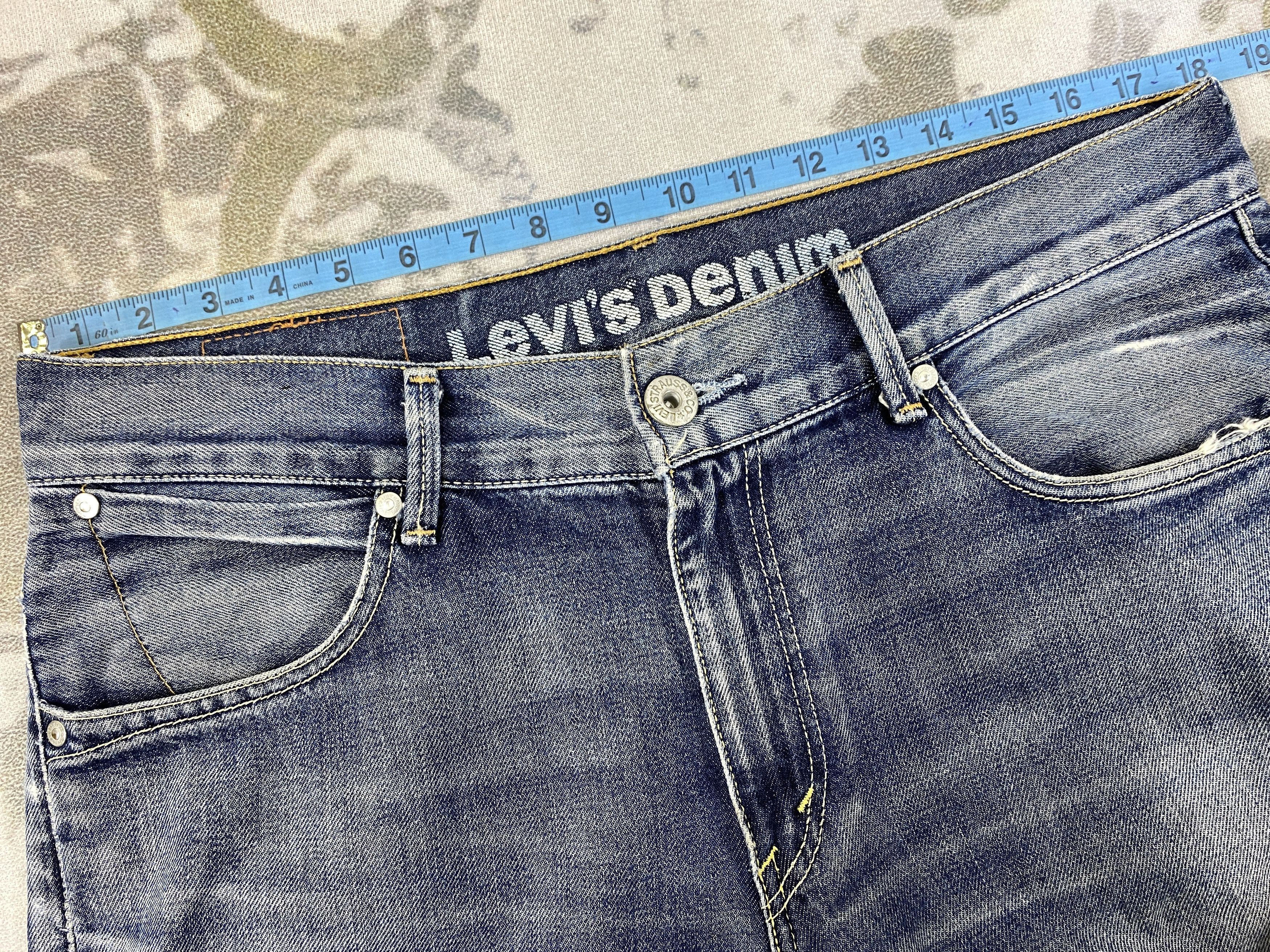 Levi's Faded Blue Levi's 523 Jeans 36x28 Denim -JN2045 Size US 36 / EU 52 - 5 Thumbnail
