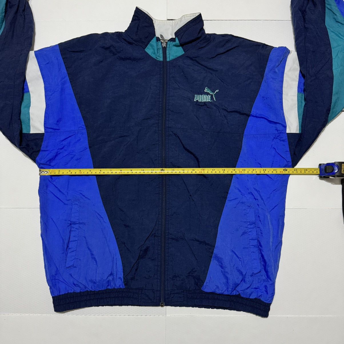 Puma × Vintage Puma Vintage Tracksuit Men’s 90’s Track Top Jacket Size L Size US L / EU 52-54 / 3 - 3 Thumbnail