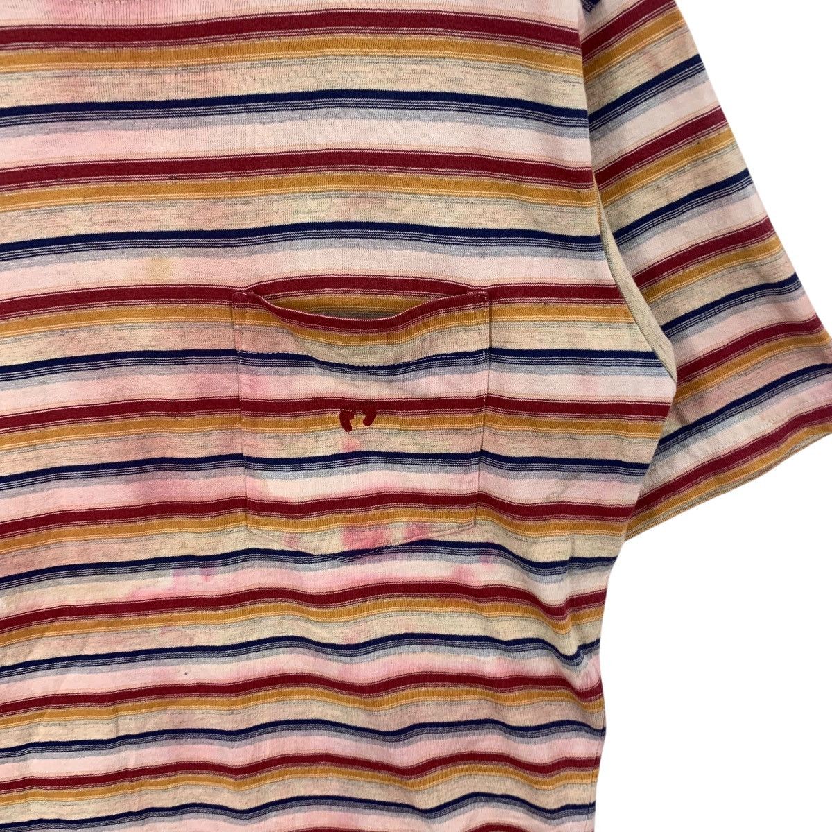 Hang Ten Vintage 90s HANG TEN SURF Made In USA Distress Tee Shirt Size US M / EU 48-50 / 2 - 6 Thumbnail