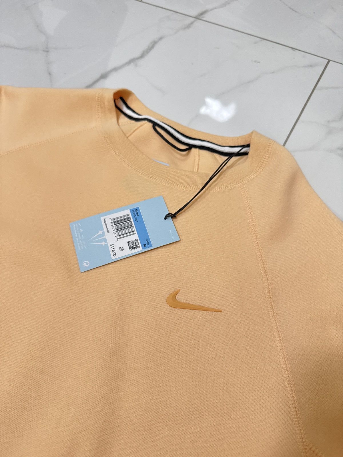Drake × NOCTA Nocta Tech Fleece Crewneck Peach NOCTA EXCLUSIVE Size US M / EU 48-50 / 2 - 3 Thumbnail