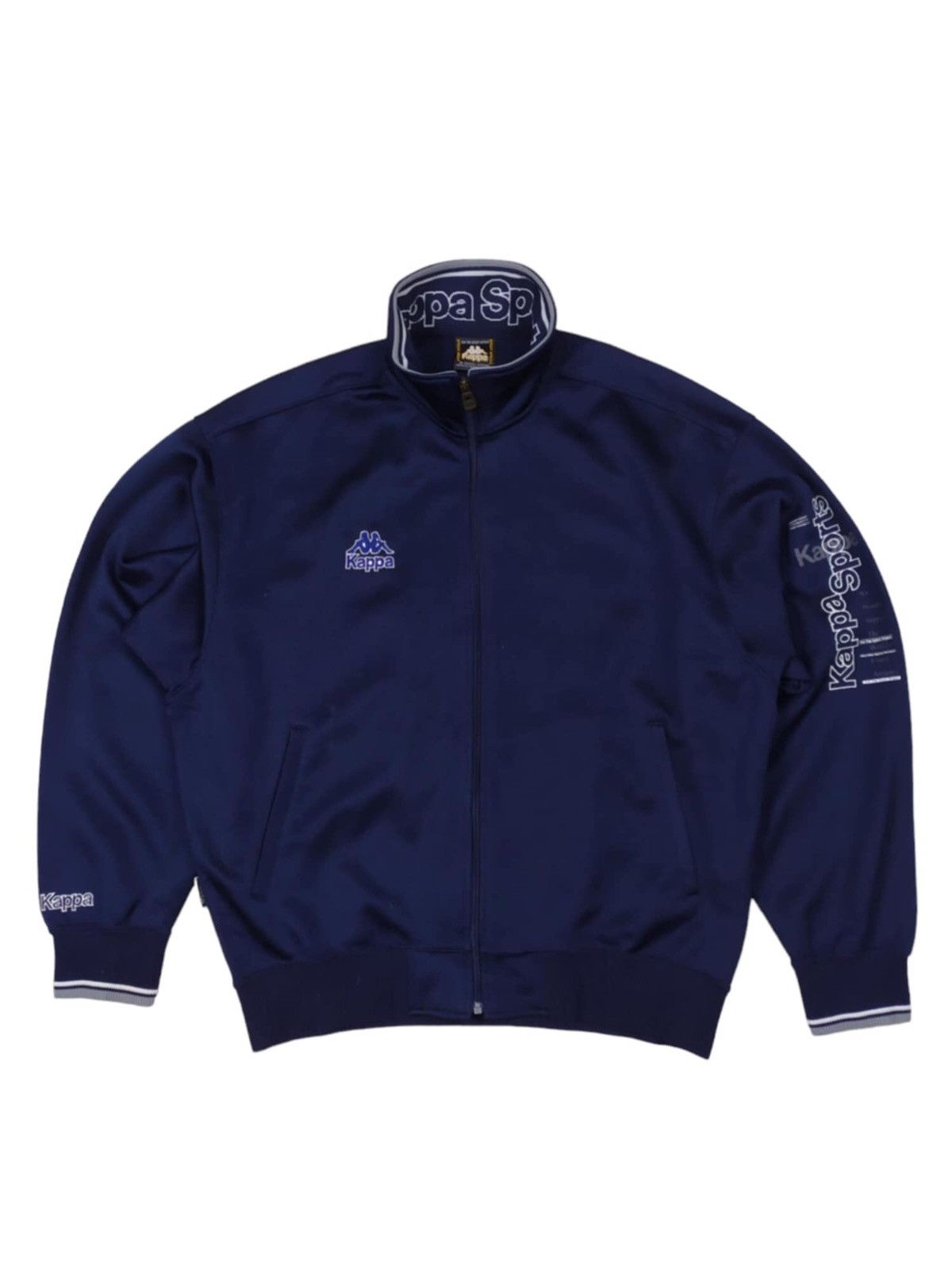 Kappa × Vintage Vintage Kappa Sport Full Zipper Sweater Size US M / EU 48-50 / 2 - 1 Thumbnail