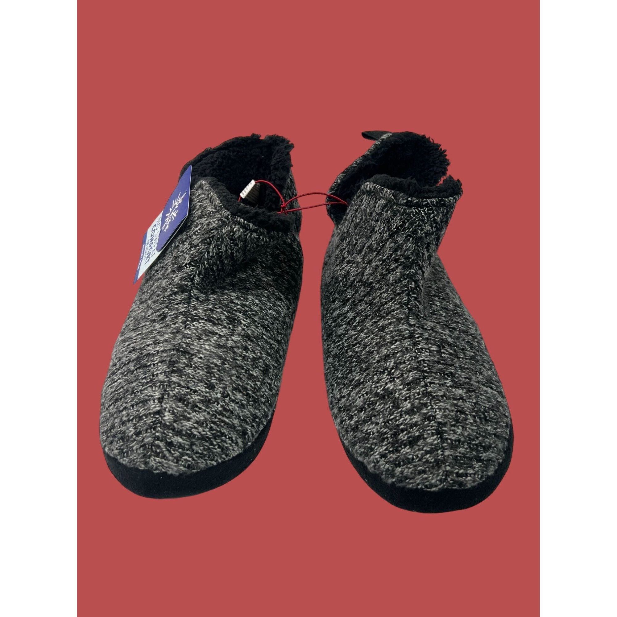 Other Dearfoams - Women's DF Adapt Knit Slipper - Black - Large (9 Size US 9 / IT 39 - 2 Thumbnail