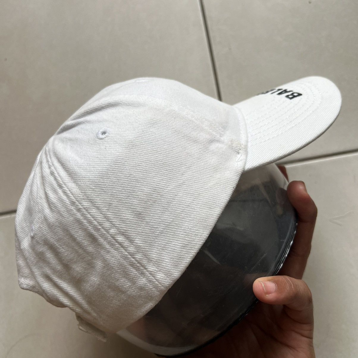 Balenciaga Balenciaga Embroidery Logo Baseball Hat Size ONE SIZE - 4 Thumbnail