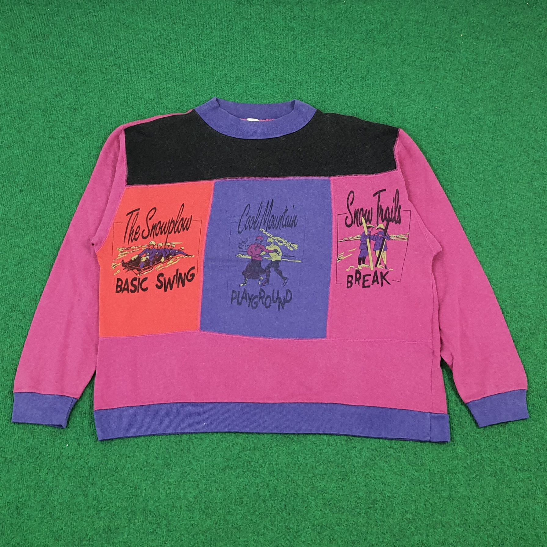 Vintage Vintage The SNOWPLOW Art Sweatshirts Size US L / EU 52-54 / 3 - 1 Thumbnail