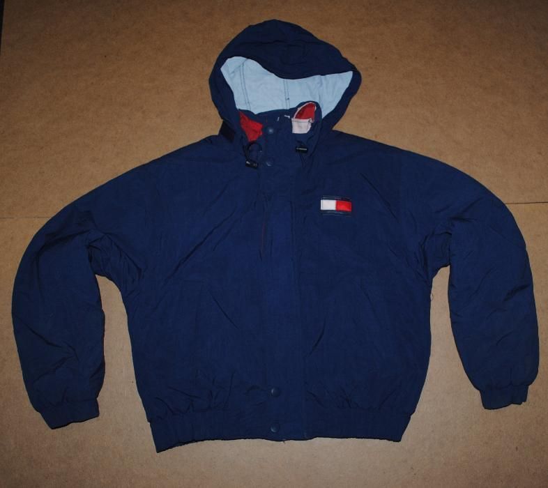 Tommy Hilfiger jacket blue vintage Tommy jacket 90s S