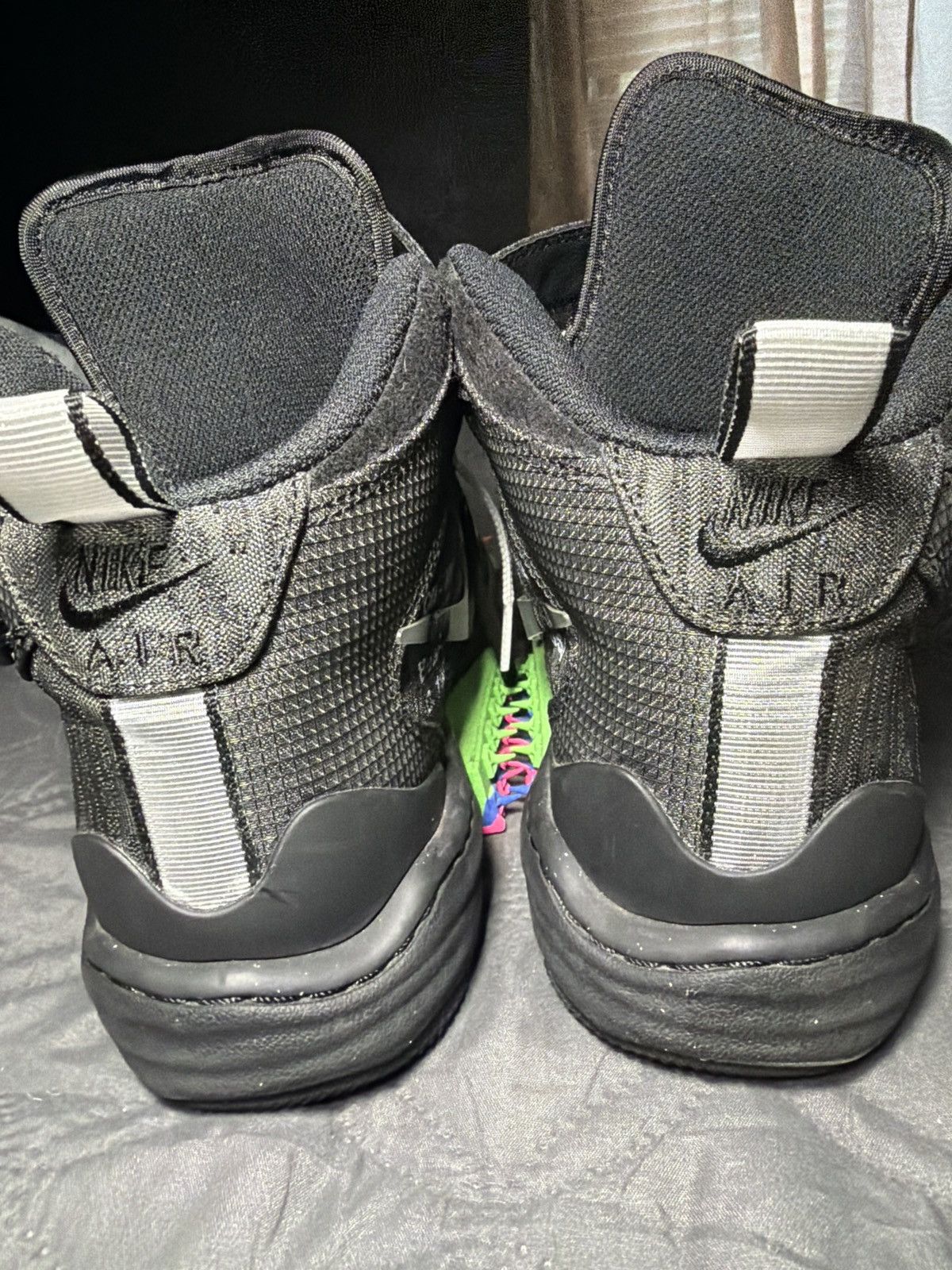 Nike × Off-White Air force 1 mid black Size US 8.5 / EU 41-42 - 7 Thumbnail