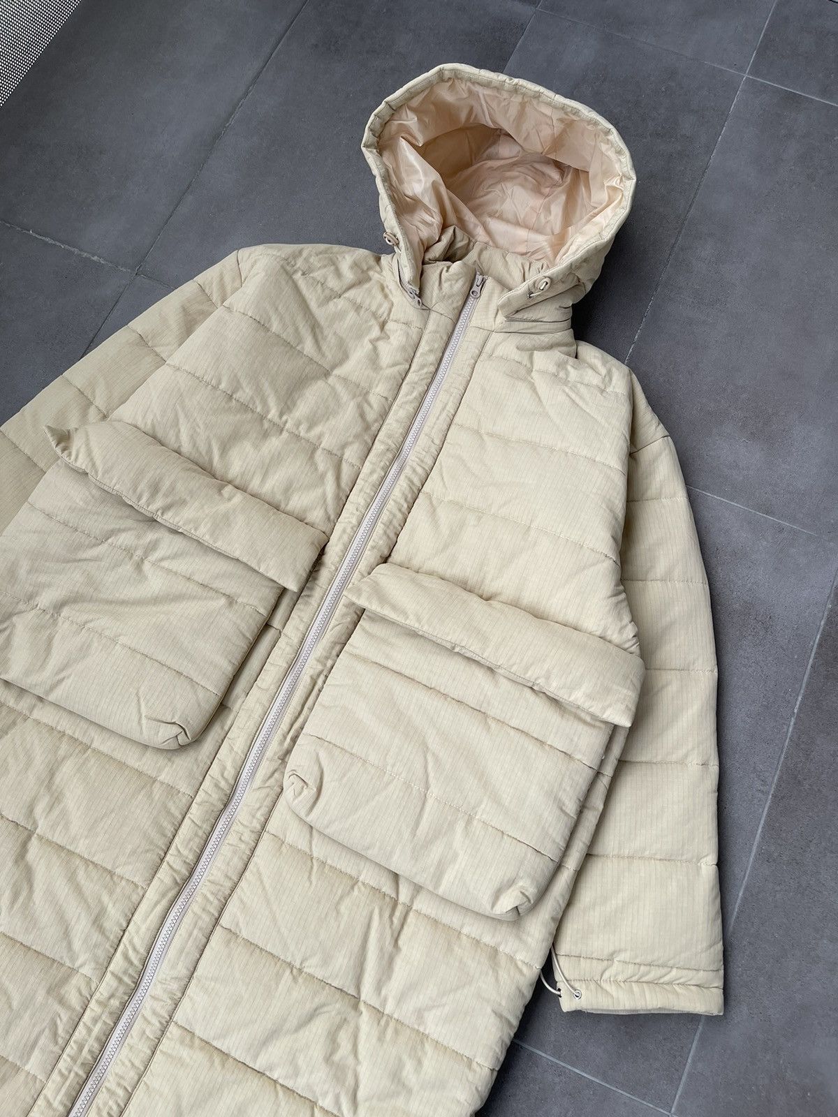 Henrik Vibskov !DS! AW22 Henrik Vibskov Apollo Almond Long Puffer Coat Size M / US 6-8 / IT 42-44 - 13 Thumbnail