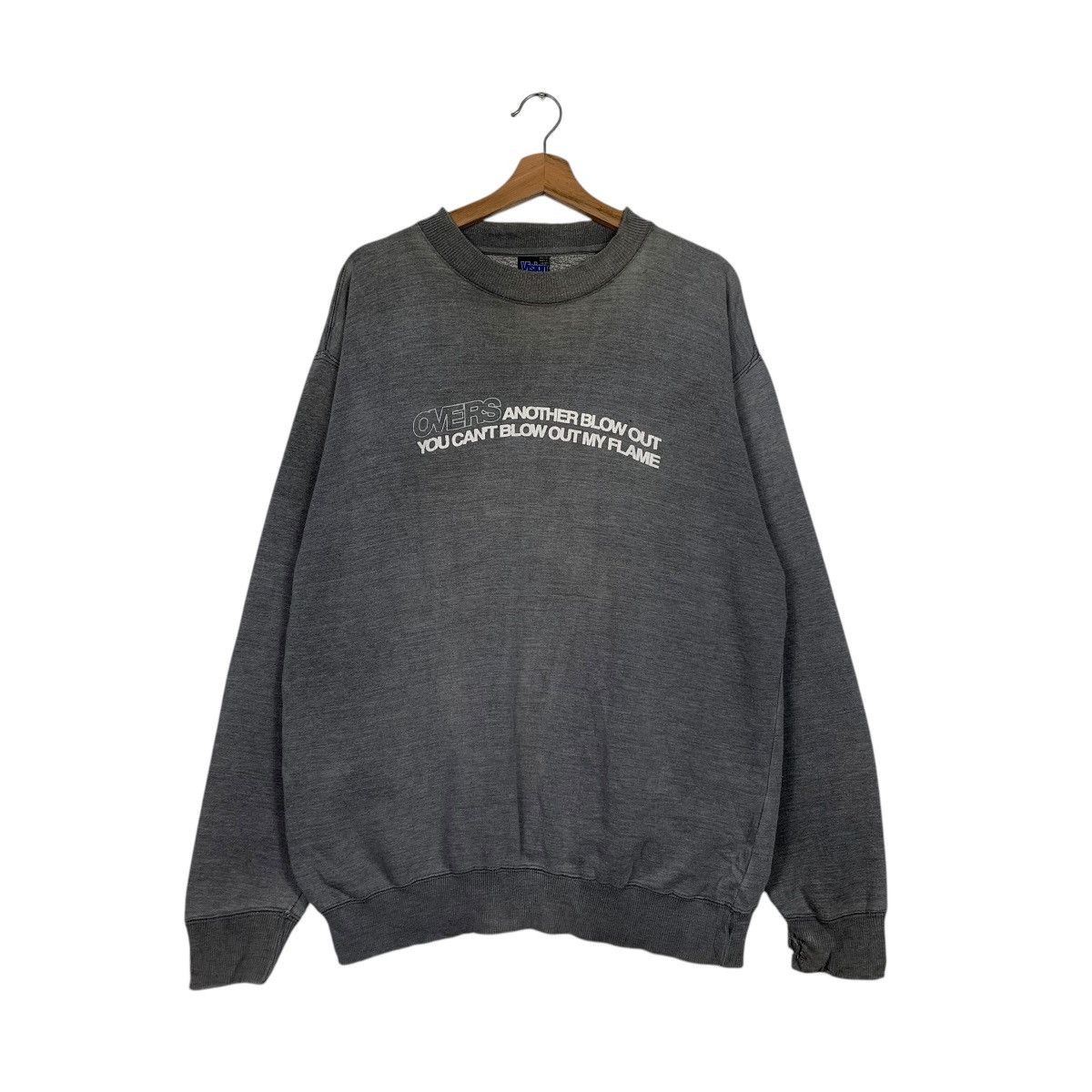 Japanese Brand Japanese Brand Vision Club Poem Sweatshirt Size US L / EU 52-54 / 3 - 1 Thumbnail