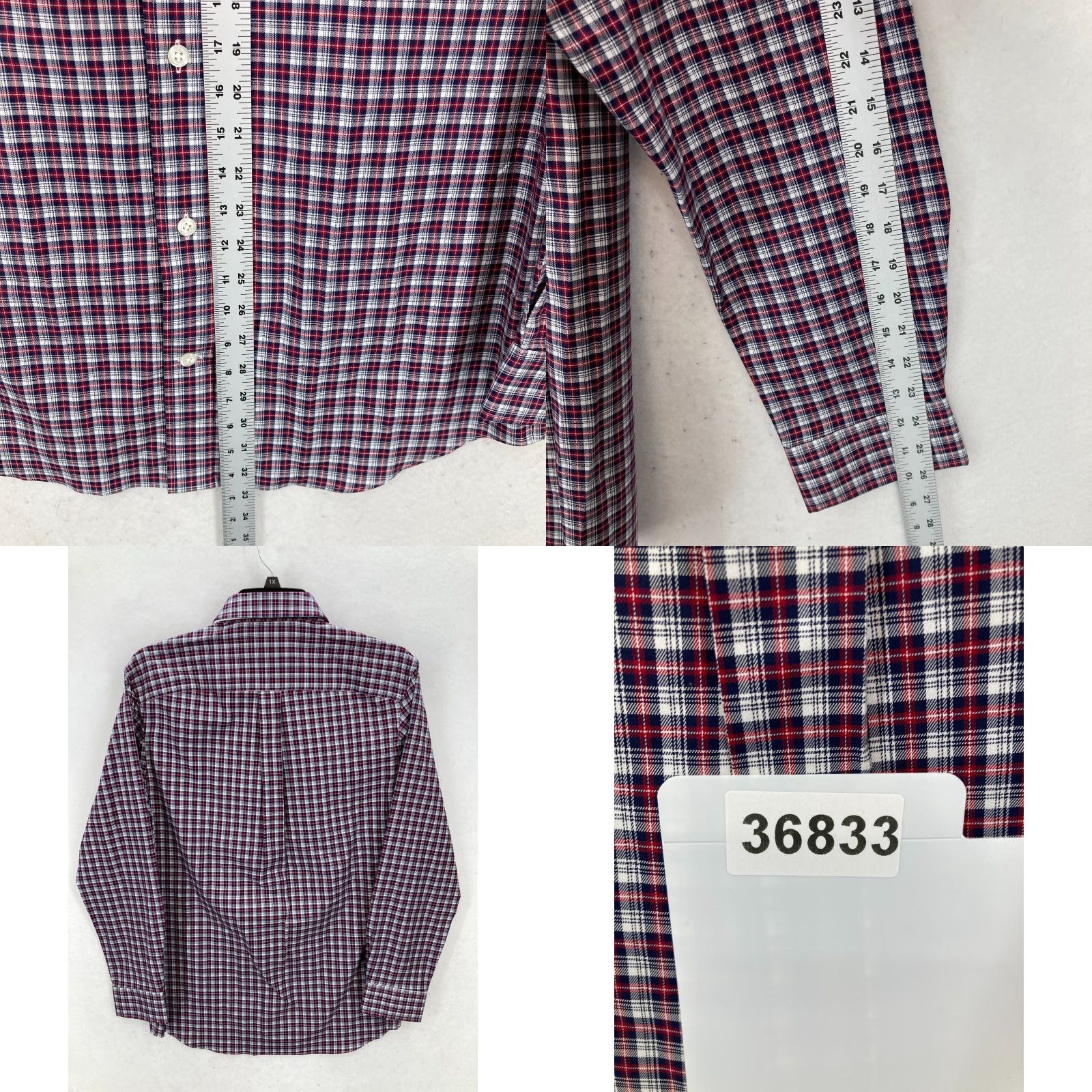 Vintage Duluth Wrinklefighter Slim Fit Long Sleeve Shirt Men Large Red Plaid Button Down Size US L / EU 52-54 / 3 - 8 Thumbnail