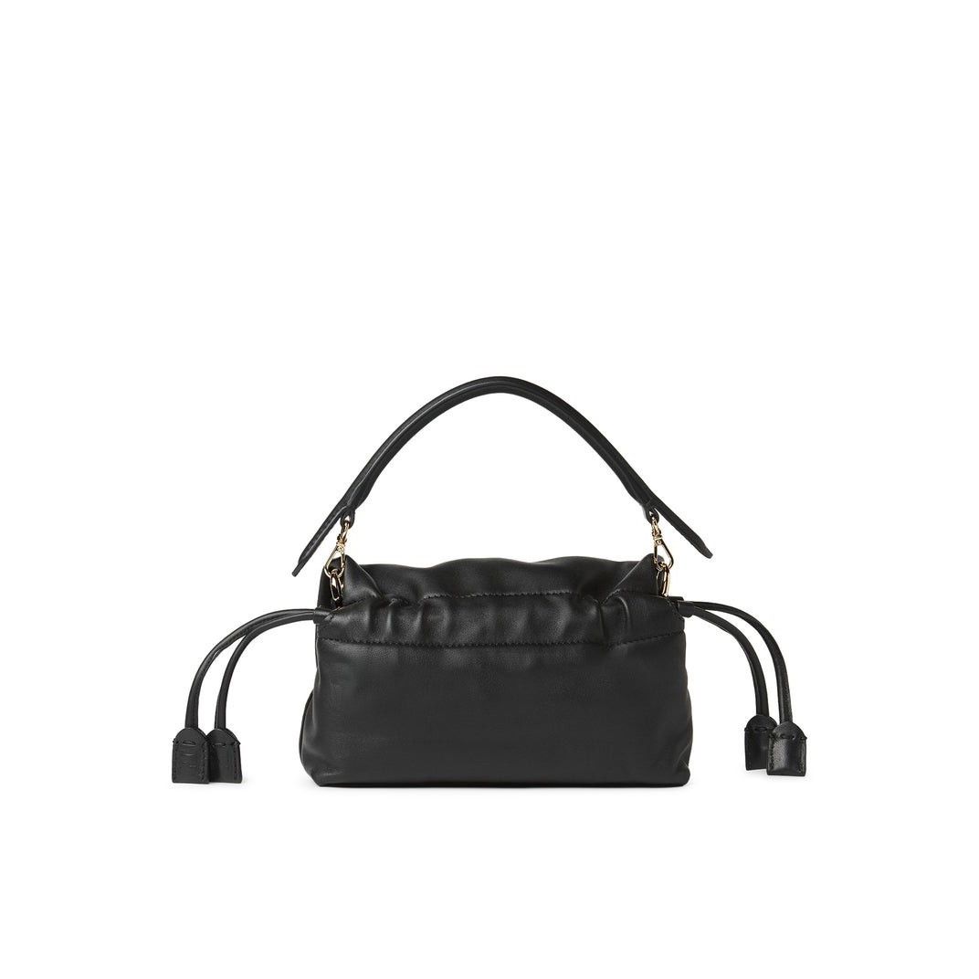 Fendi FENDI $2700 Baguette Soft Small Black Nappa Leather Shoulder Size ONE SIZE - 3 Thumbnail