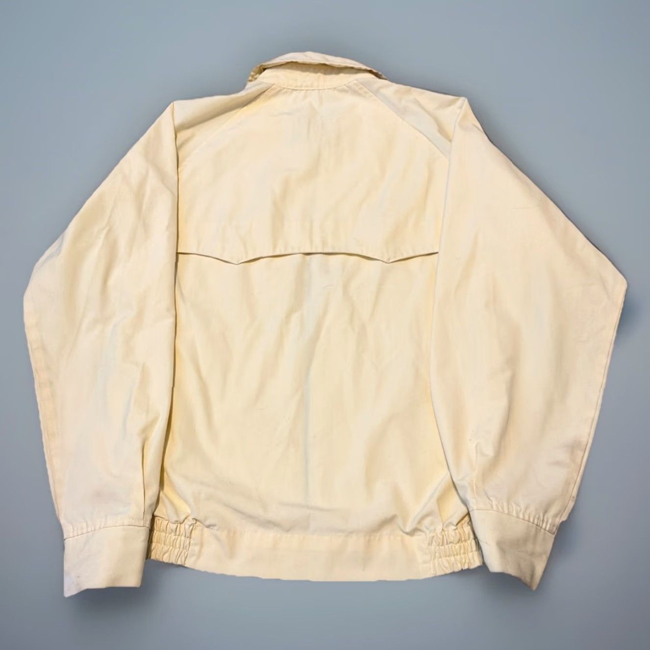 Van Heusen VINTAGE Arnold Palmer Van Heusen Windbreaker Full Zip Jacket Cream Size 38-40 Adult M/L Ivory 1960s Mens Size US S / EU 44-46 / 1 - 2 Thumbnail