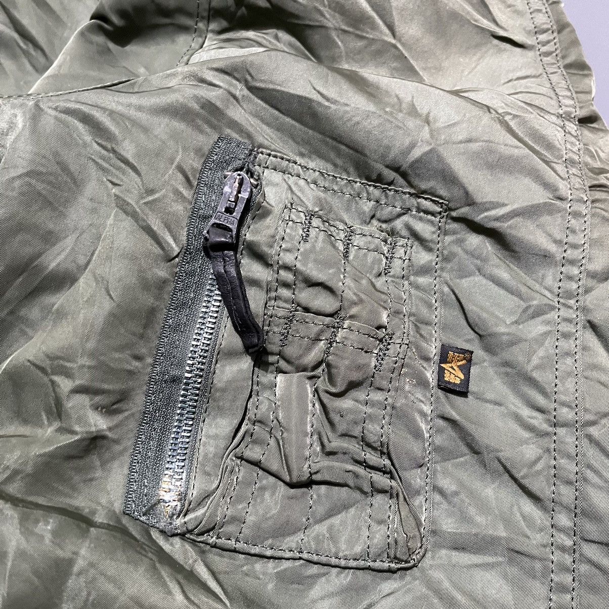 Alpha Industries ❌SOLD❌Vintage Alpha Industries Jacket Size US XL / EU 56 / 4 - 7 Thumbnail