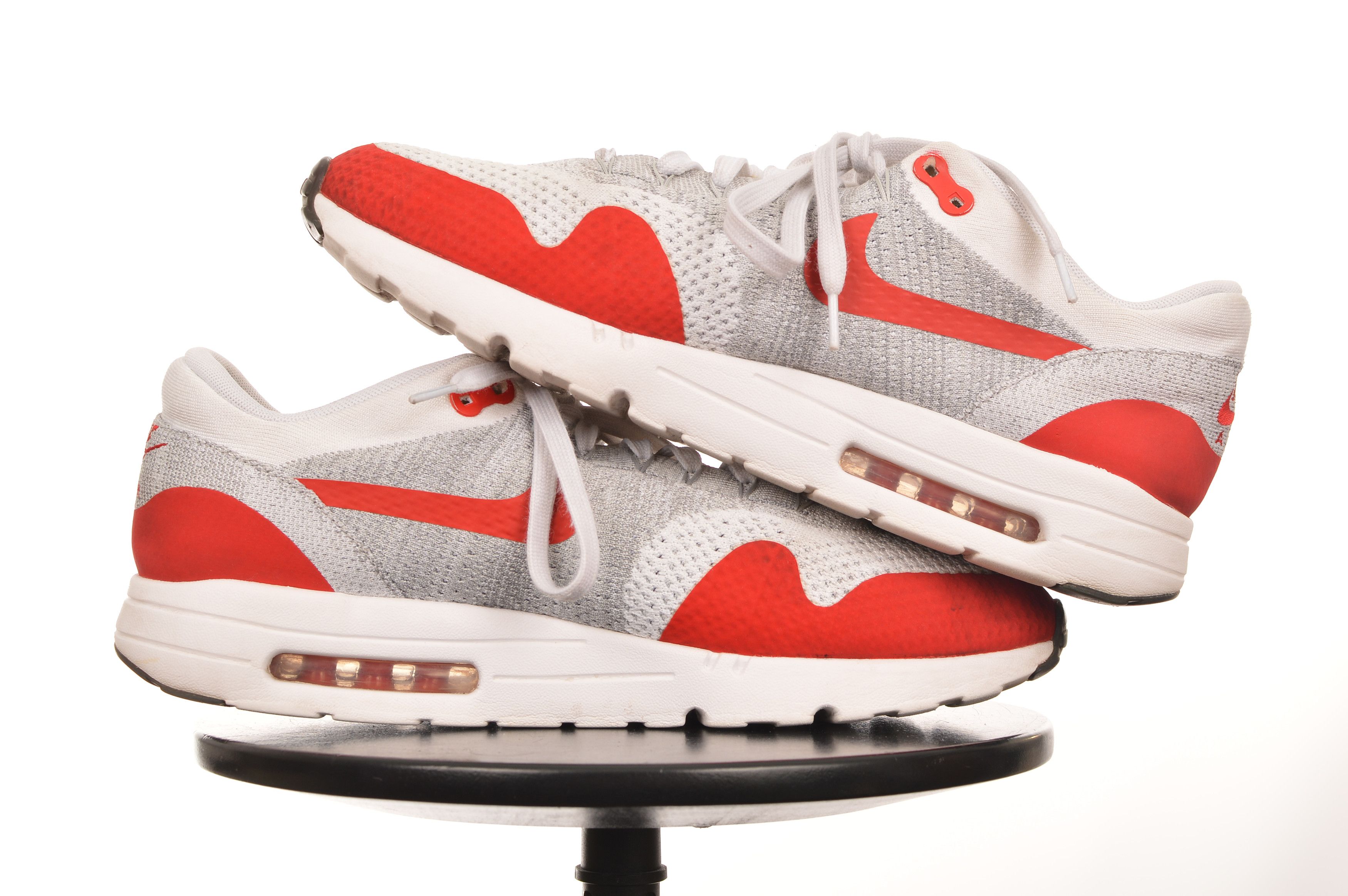 Nike Nike 2016 Air Max 1 Ultra Flyknit University Red Size US 13 / EU 46 - 5 Thumbnail