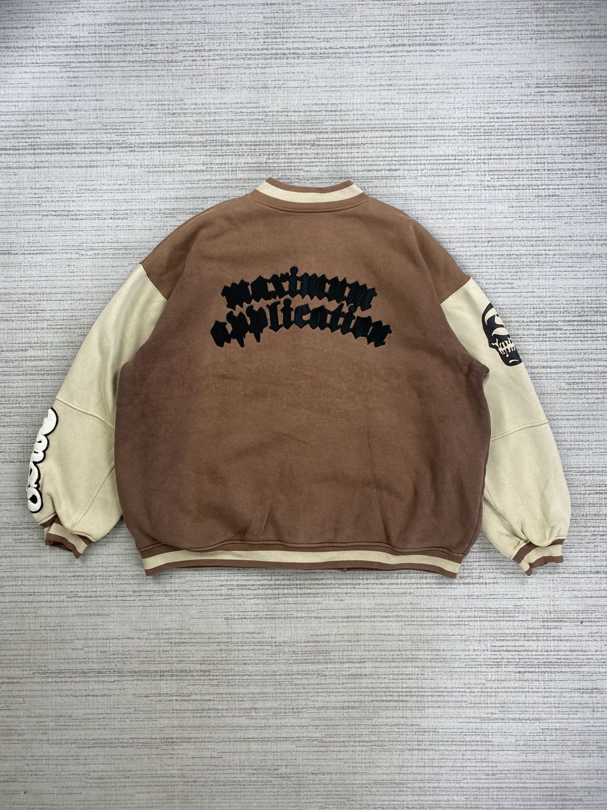 Vintage Vintage Double Steal Japanese Brand Varsity Jacket Size US XL / EU 56 / 4 - 2 Thumbnail