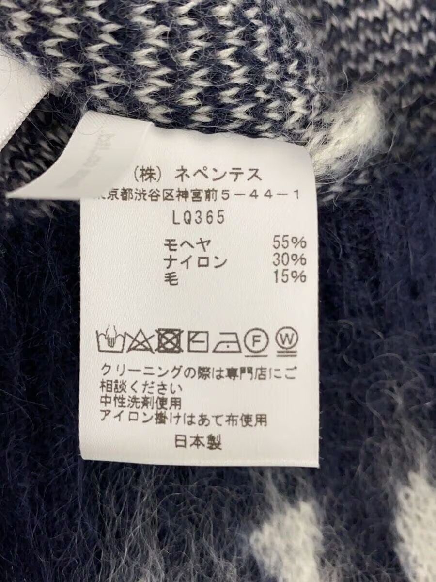 Needles New York Yankees Mohair Knit Cardigan Size US XS / EU 42 / 0 - 6 Thumbnail