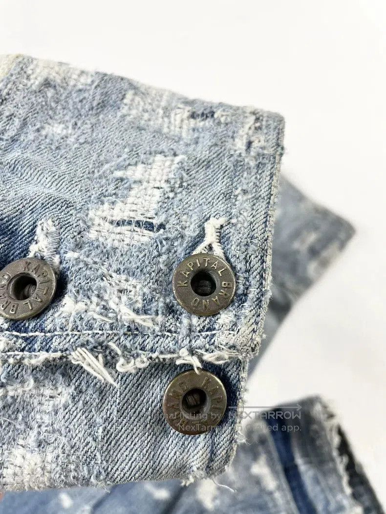 Kapital Kapital Boro Patchwork Denim Jacket. Size US M / EU 48-50 / 2 - 7 Thumbnail