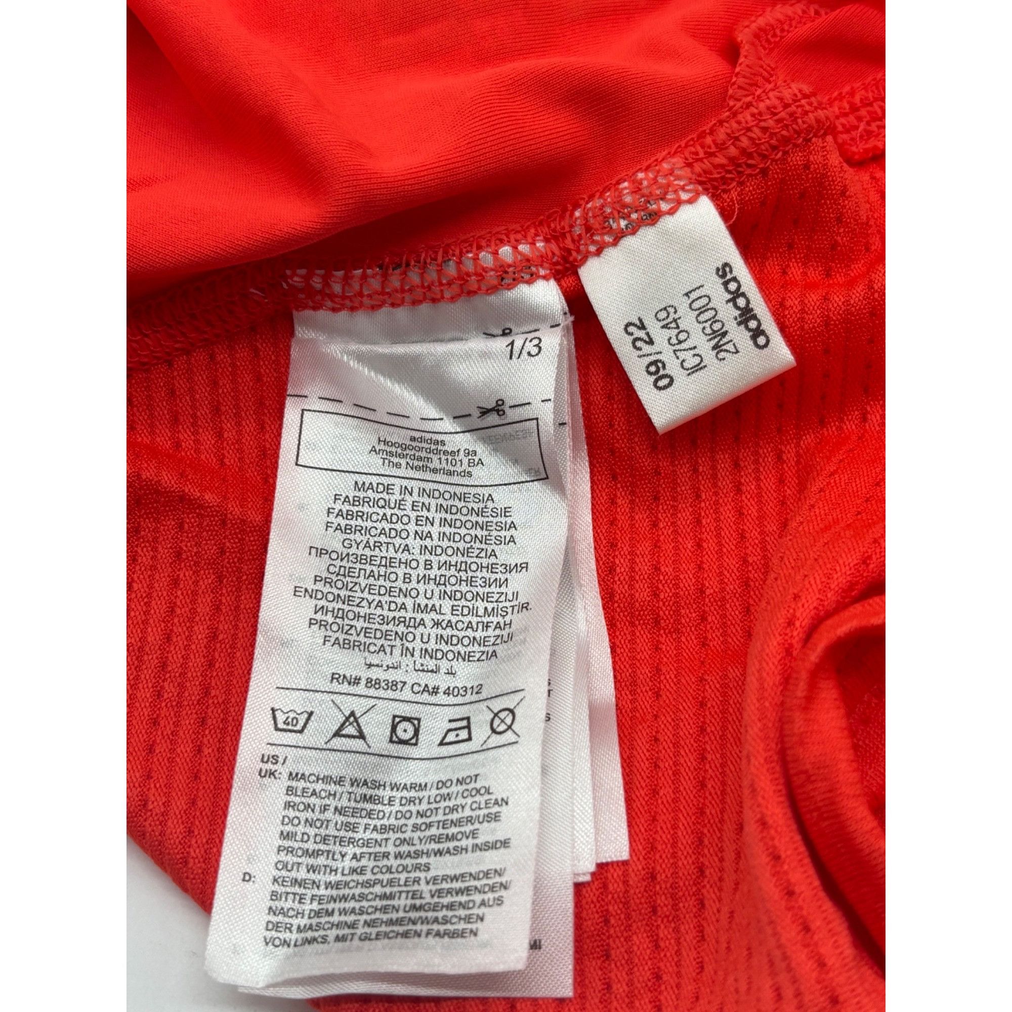 Adidas Adidas Own the Run Men’s Special Even Jersey, Bright Red, XX Size US XXL / EU 58 / 5 - 6 Thumbnail