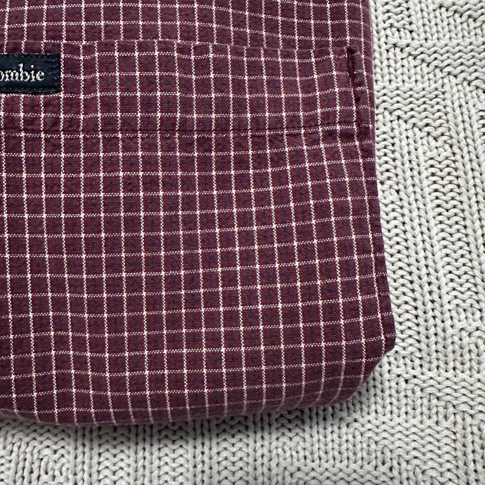 Abercrombie & Fitch Vintage Abercrombie & Fitch maroon fall plaid button down L Size US L / EU 52-54 / 3 - 4 Thumbnail