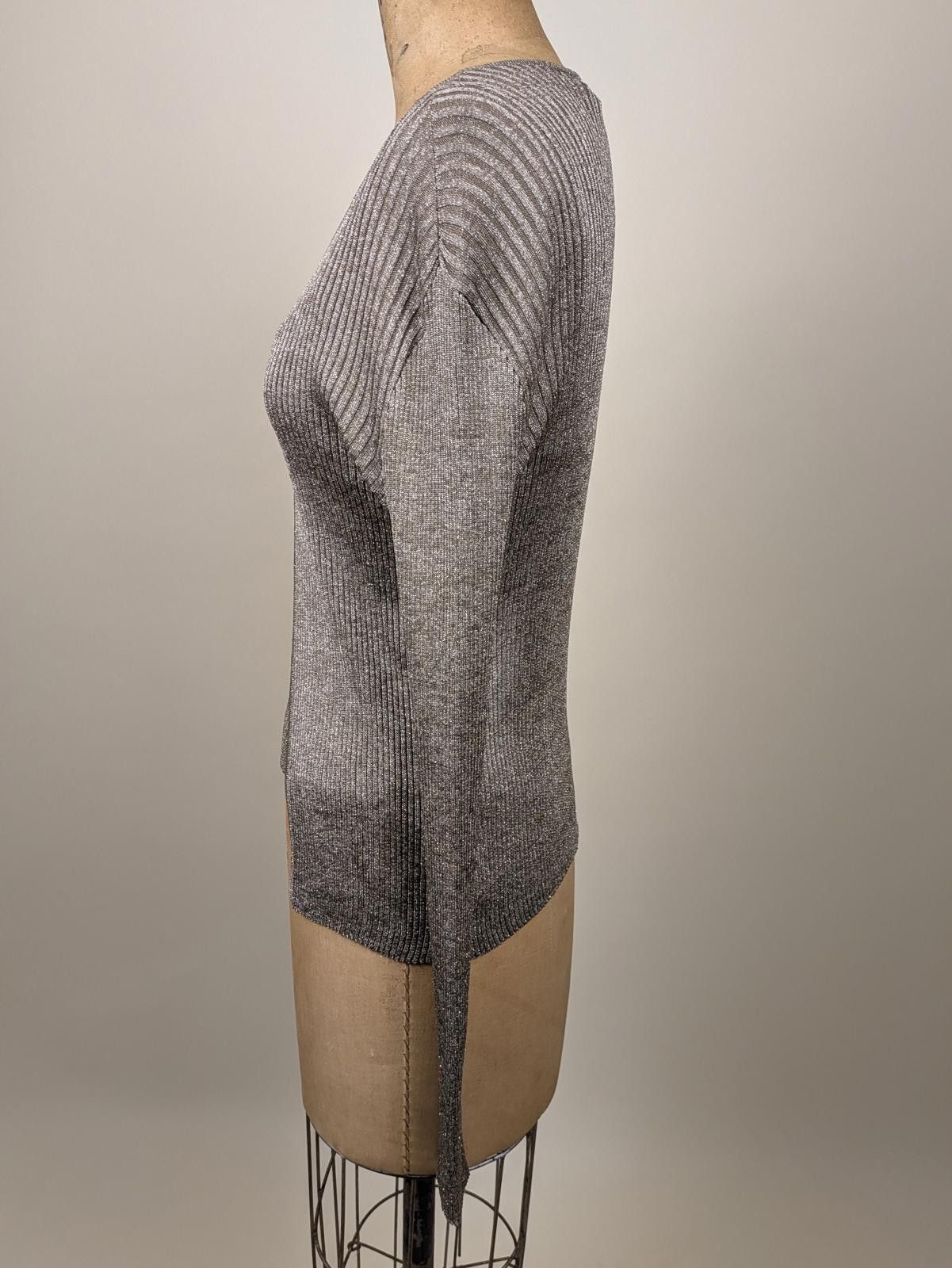 Other 1990's gold ribbed cami and cardigan set Size ONE SIZE - 3 Thumbnail