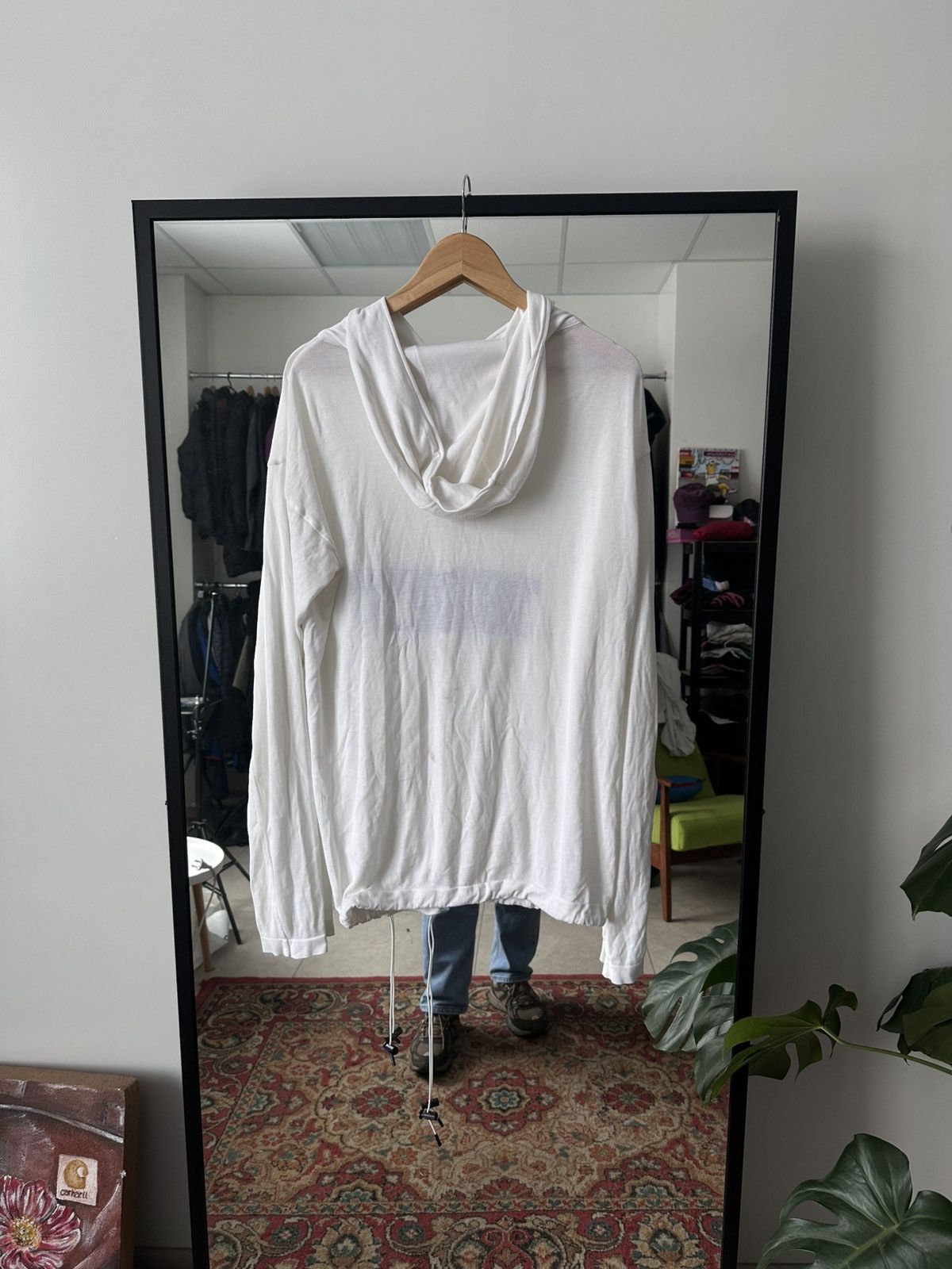 Kiton Kiton KNT White Cotton Hoodie Size US L / EU 52-54 / 3 - 8 Thumbnail