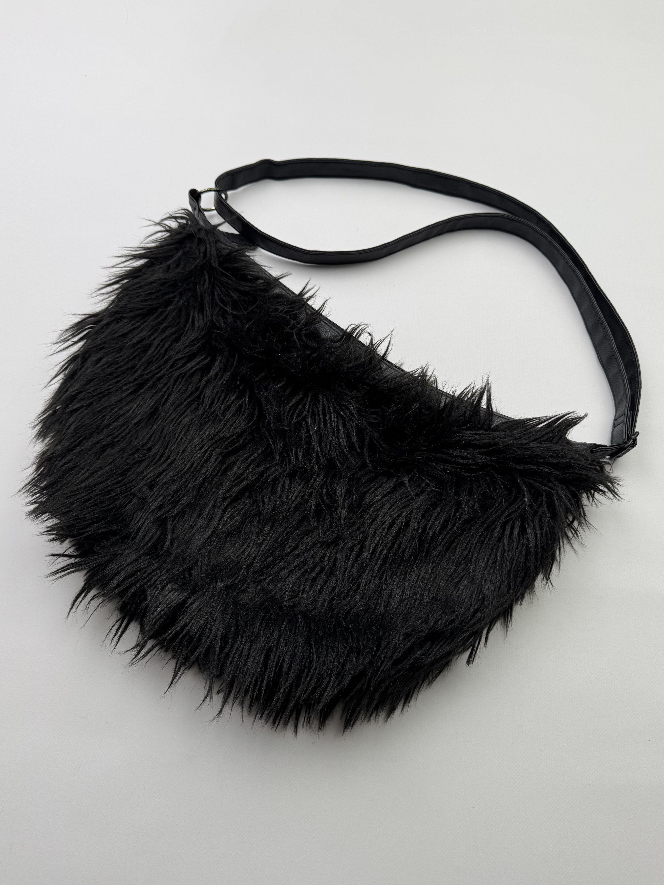 Vintage Vintage Fluffy Faux Fur Bag B573(V321)E2 Size ONE SIZE - 4 Thumbnail