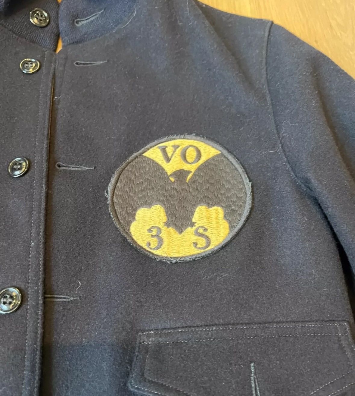 Freewheelers FREEWEELERS 1928 USN VO-3S BAT SQUADRON Squadron A-1 Jacket Size US S / EU 44-46 / 1 - 6 Thumbnail