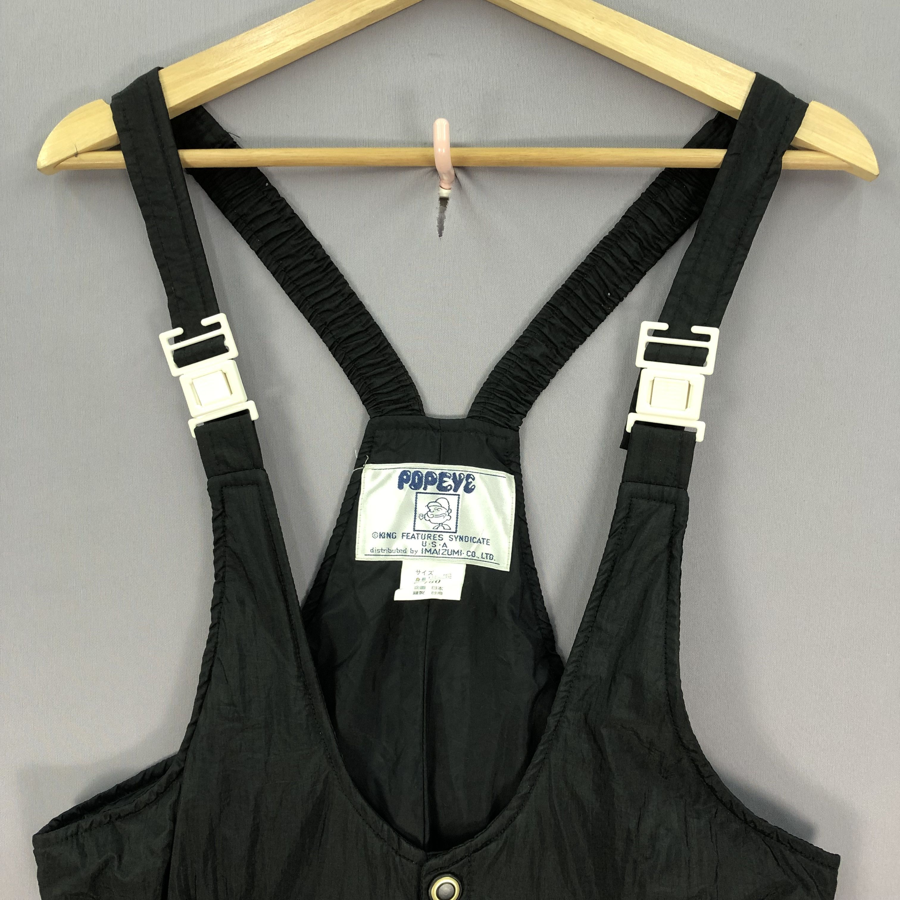 Japanese Brand × Vintage Vintage 90s Popeye Ski Jumpsuits Snowboards Ski Wear Pants Size US 30 / EU 46 - 6 Thumbnail