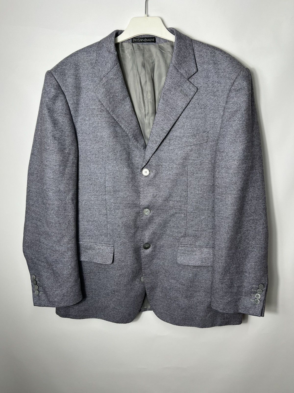 Yves Saint Laurent Vintage luxury designer Yves Saint Laurent Blazer Size 52 Size 52R - 1 Thumbnail